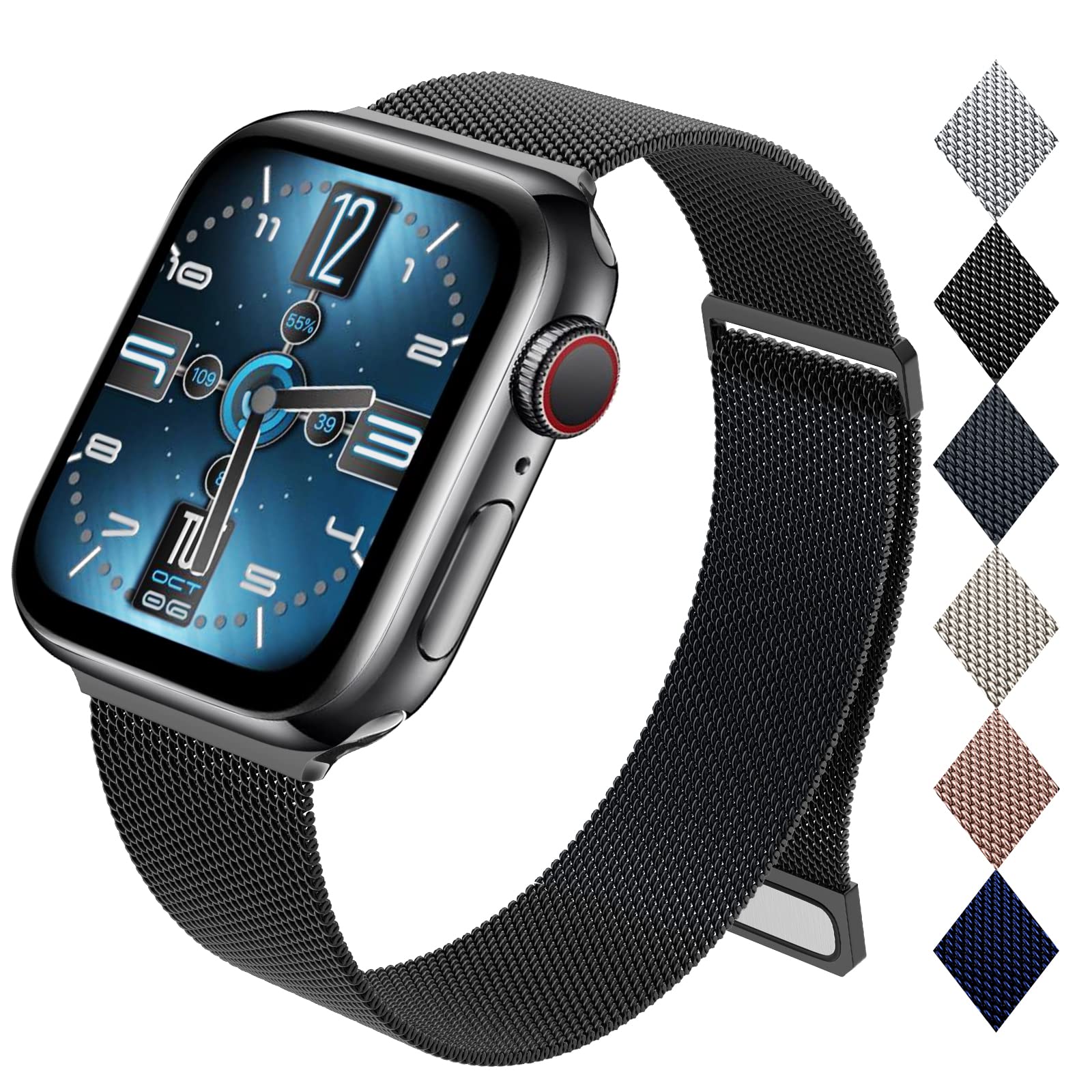 EPULY Compatible with Apple Watch Band 42mm 44mm 45mm 38mm 40mm