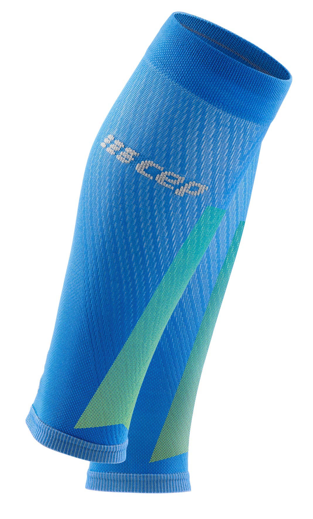 CEP - ULTRALIGHT COMPRESSION CALF SLEEVES for men  Calf sleeves with  compression IV PRO - Electric Blue/Light Grey