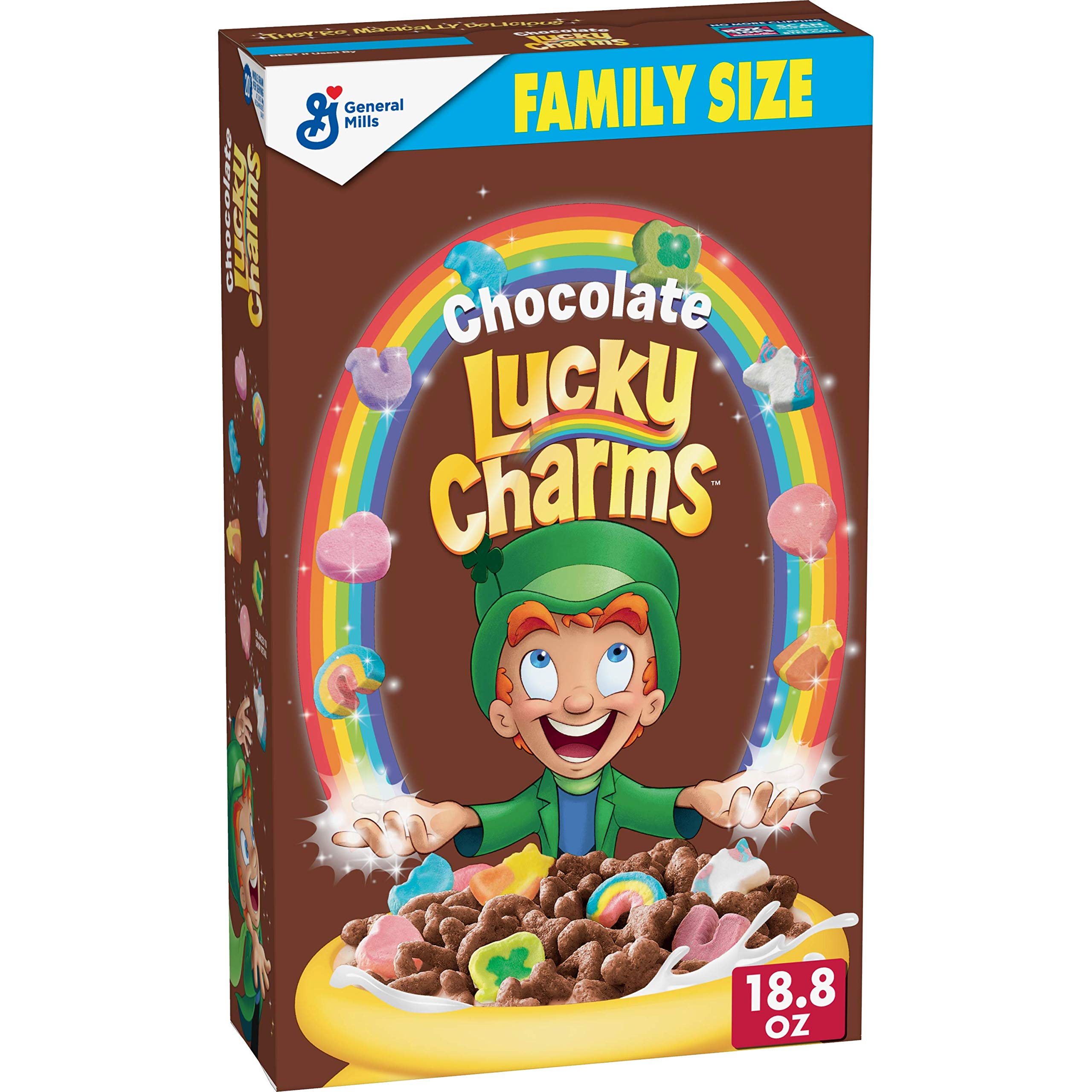 Lucky Charms Chocolate - Cereal with Marshmallows (340g) 