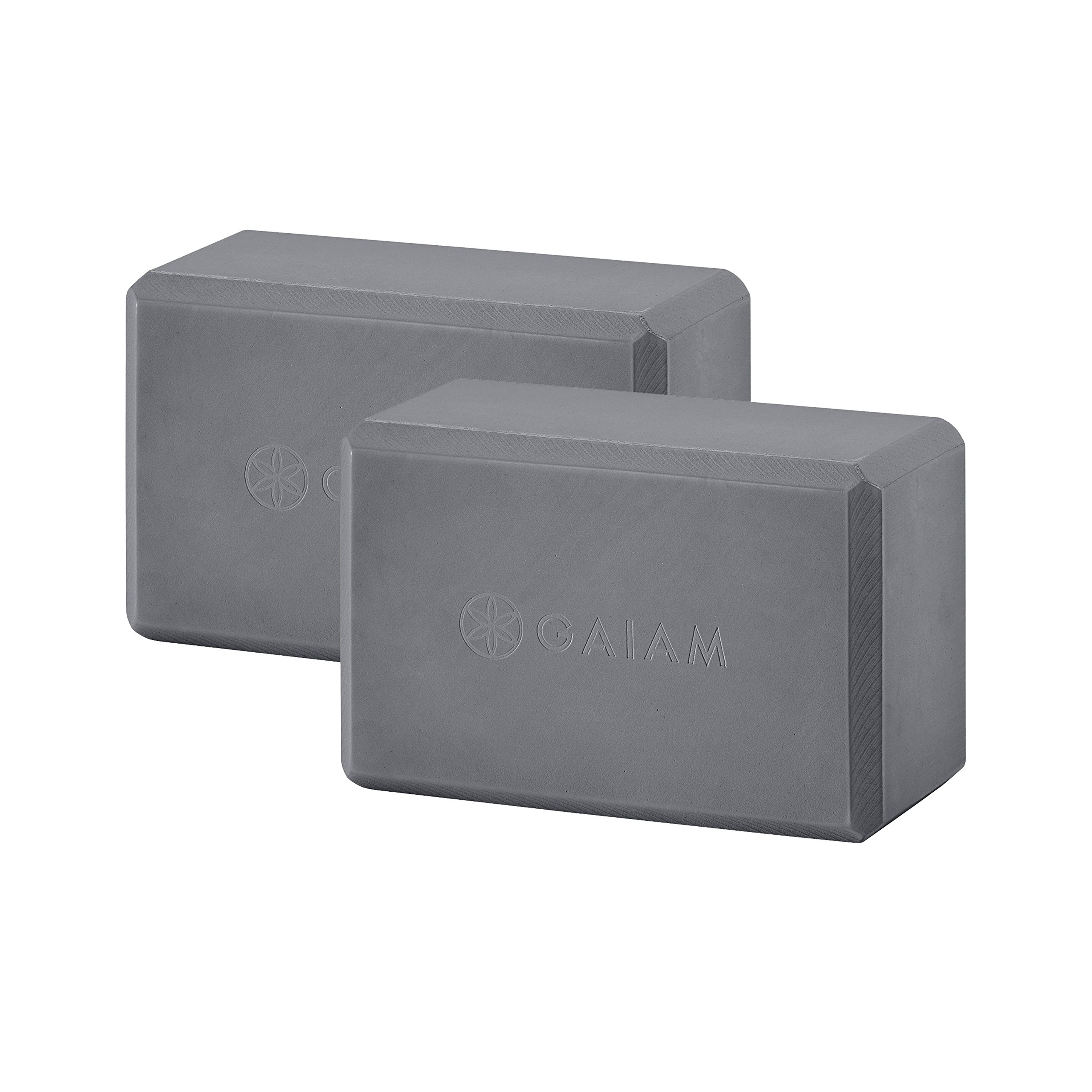 Gaiam Essentials Yoga Block (Set of 2) – Supportive, Soft Non-Slip Foam  Surface
