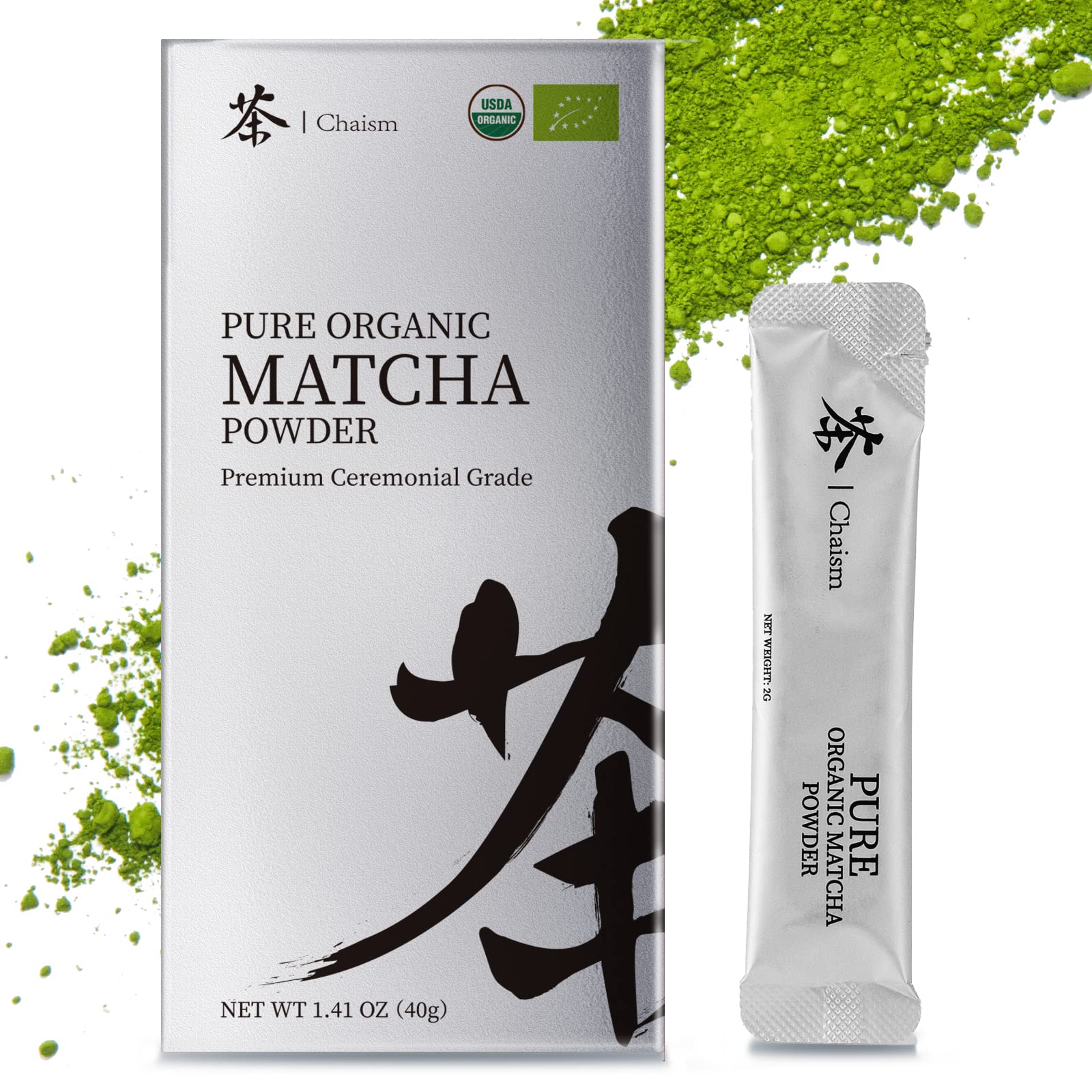  Golde Pure Matcha, Ceremonial Grade Matcha Green Tea Powder