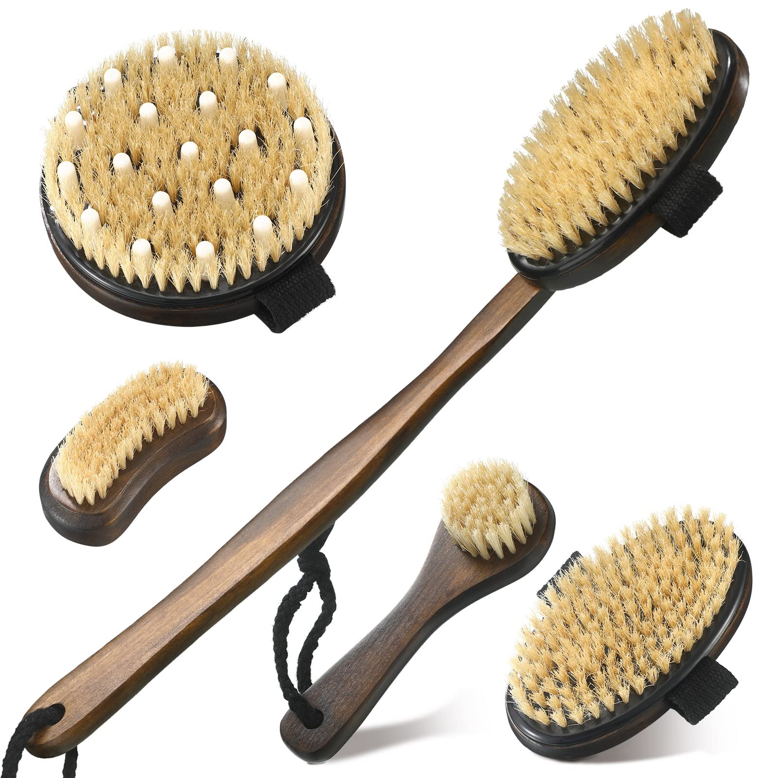 Soft Bristle Brush Set, (5pcs)