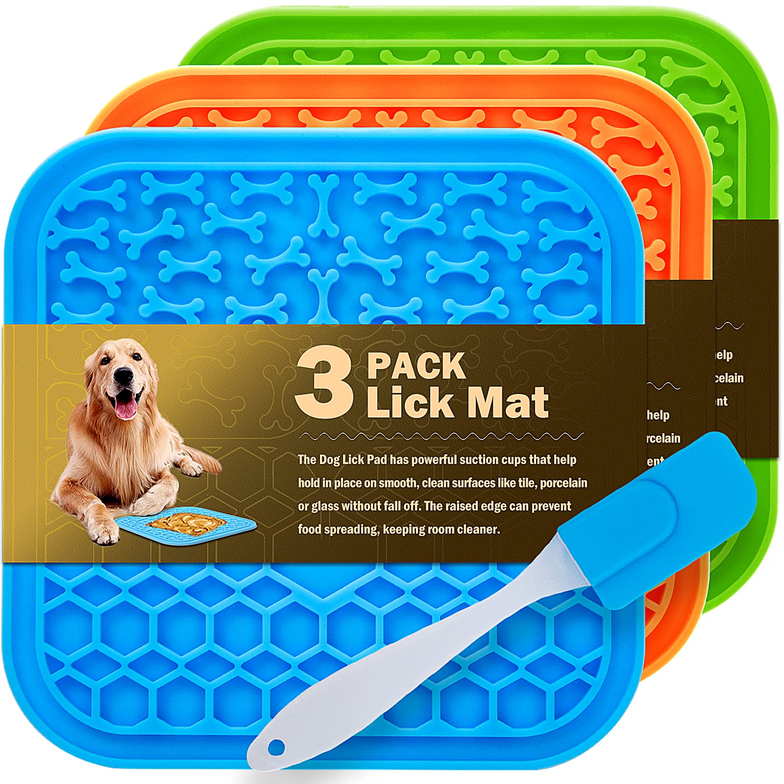 Our K9 Lick Mat for Dogs – Slow Feeding, Good Oral Hygiene