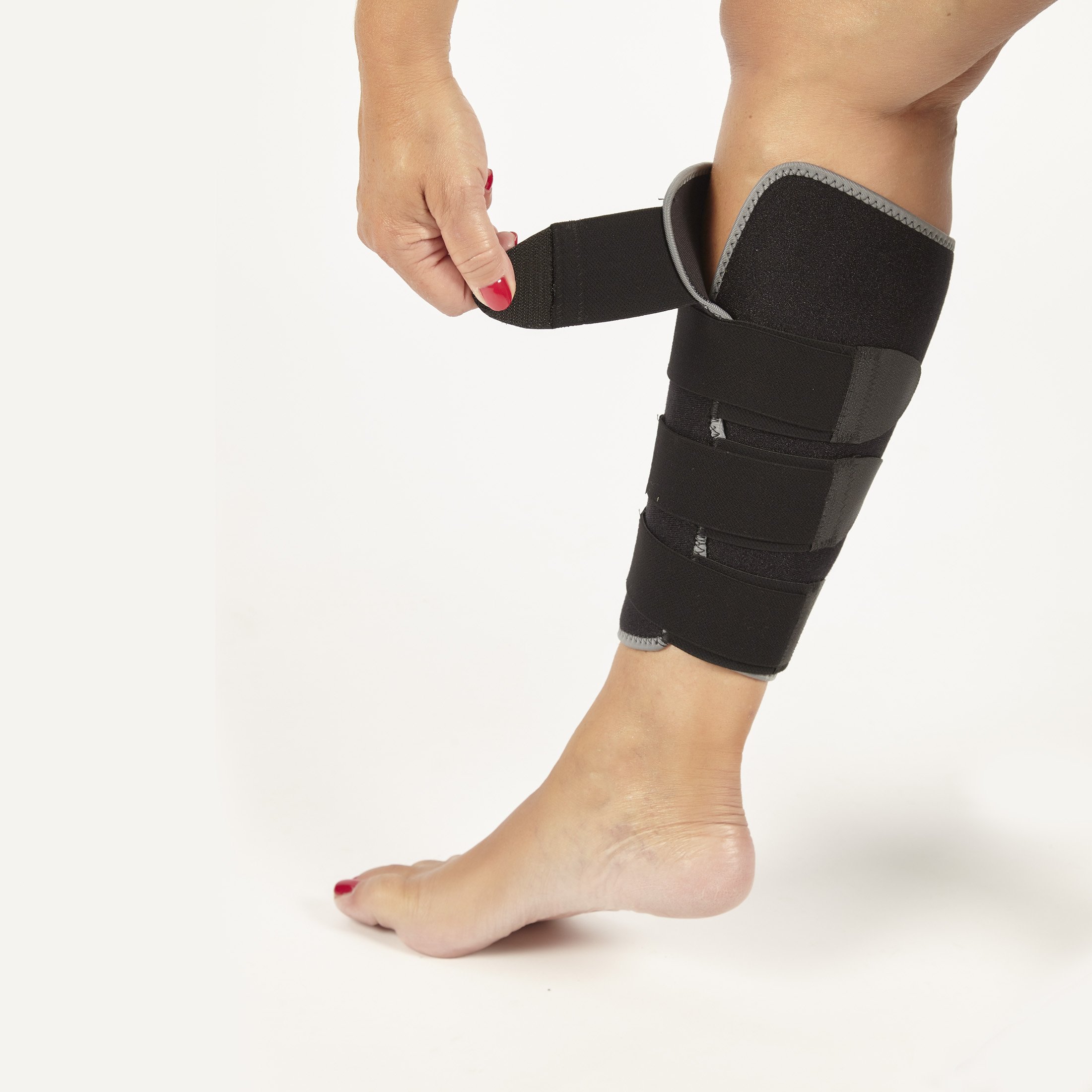 1 Pcs Calf Brace - Adjustable Shin Splint Support - Lower Leg Compression  Wrap Increases Circulation, Reduces Muscle Swelling - Calf Sleeve  Compatible