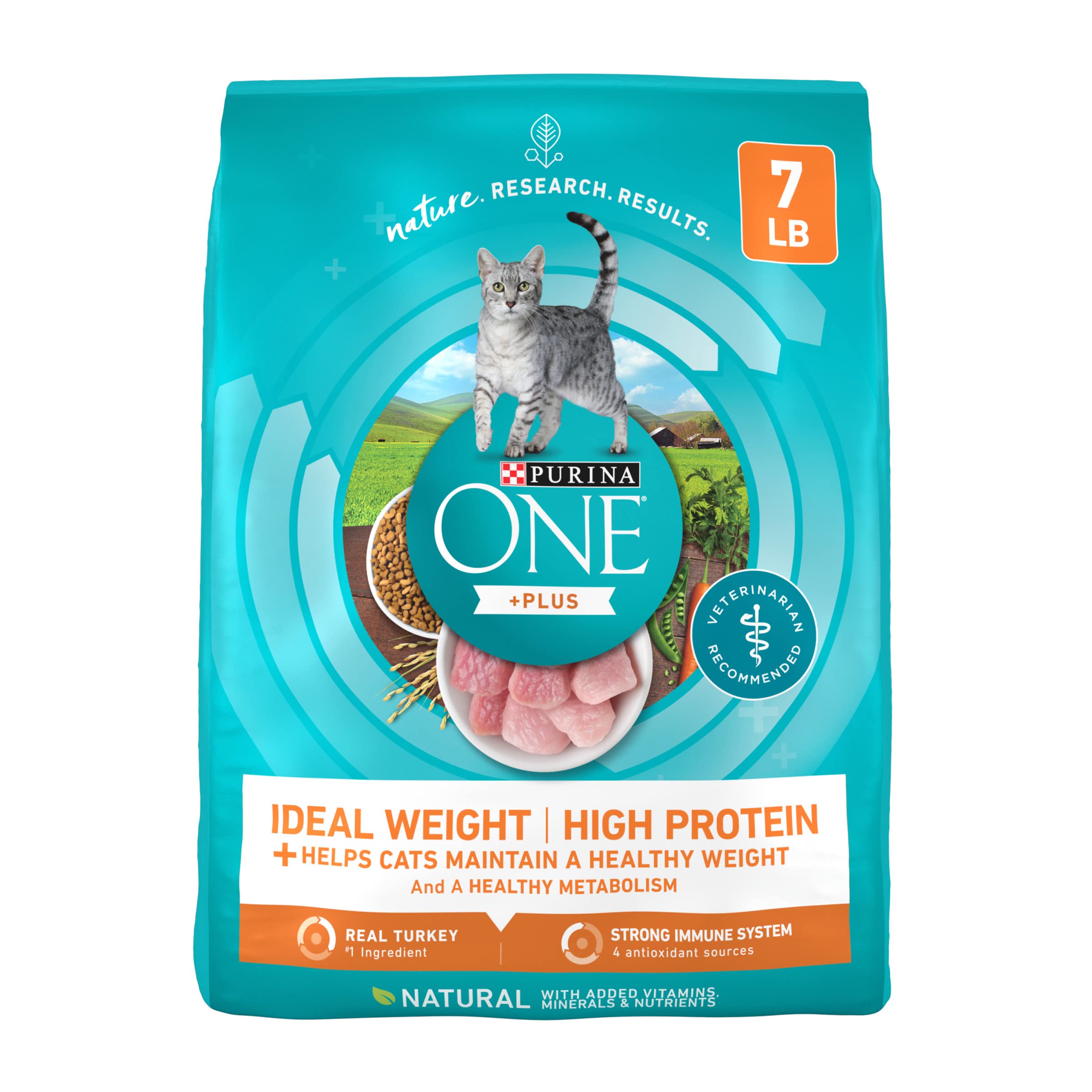 Purina ONE Adult Healthy Metabolism Dry Cat Food Ideal Weight