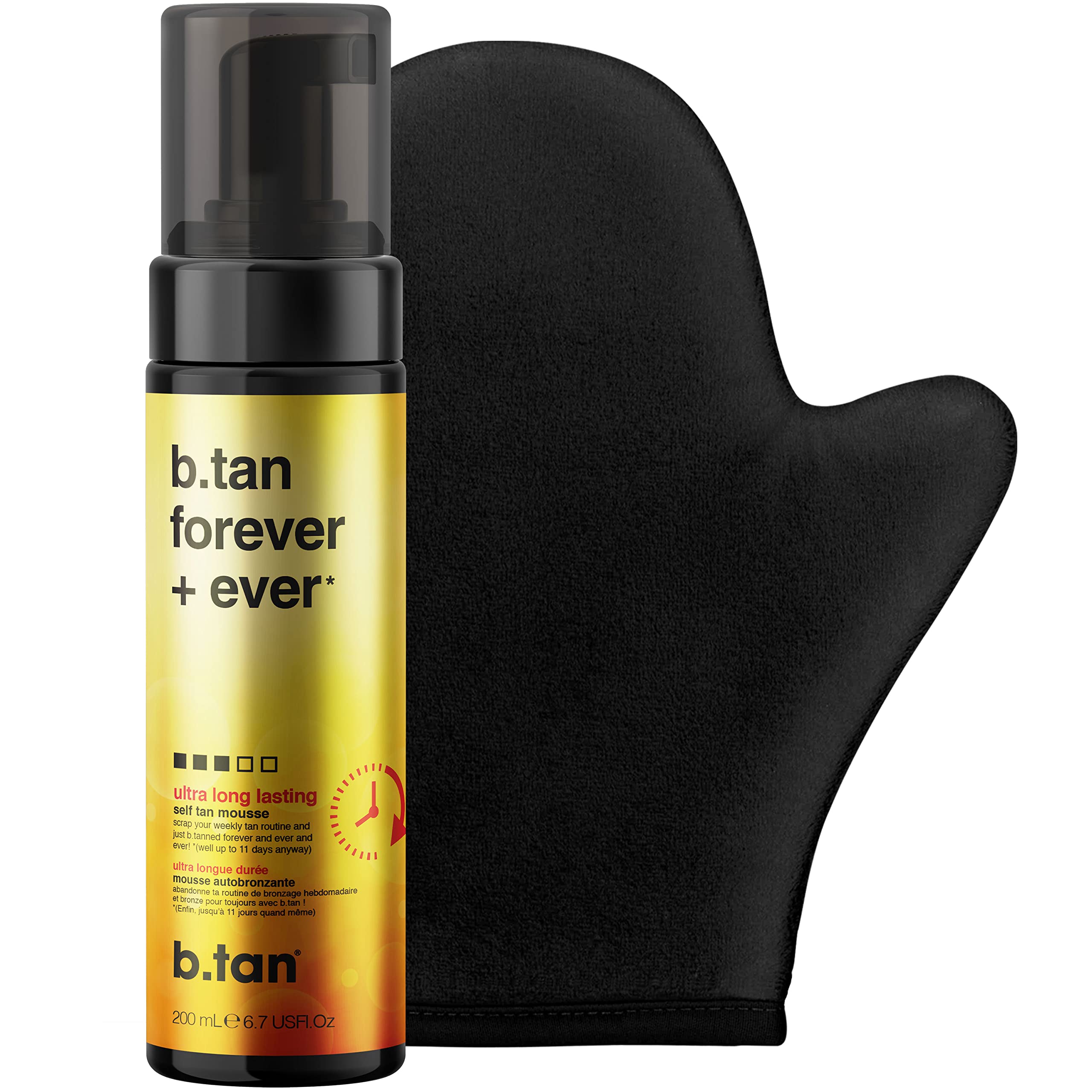 b.tan Self Tanner Bronzing Mist | Fast Spray Tan, No Fake Tan Smell, No  Added Nasties, Vegan & Cruelty Free