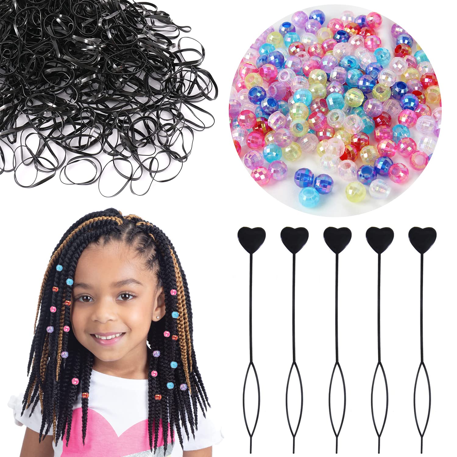 How to put on hair beads with a DIY Hair Beader 