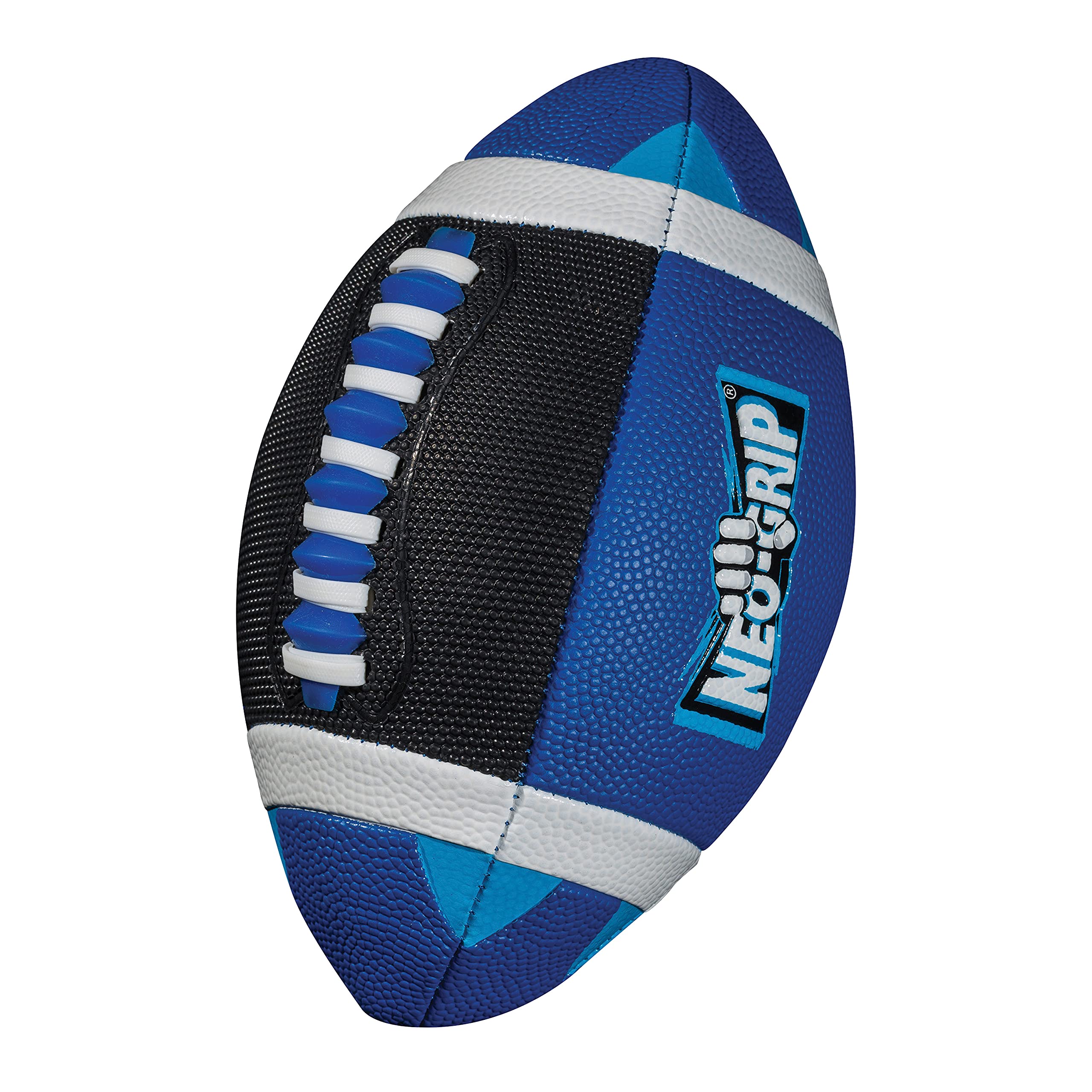 Franklin Sports 100 Series Junior Rubber Football - Blue/white