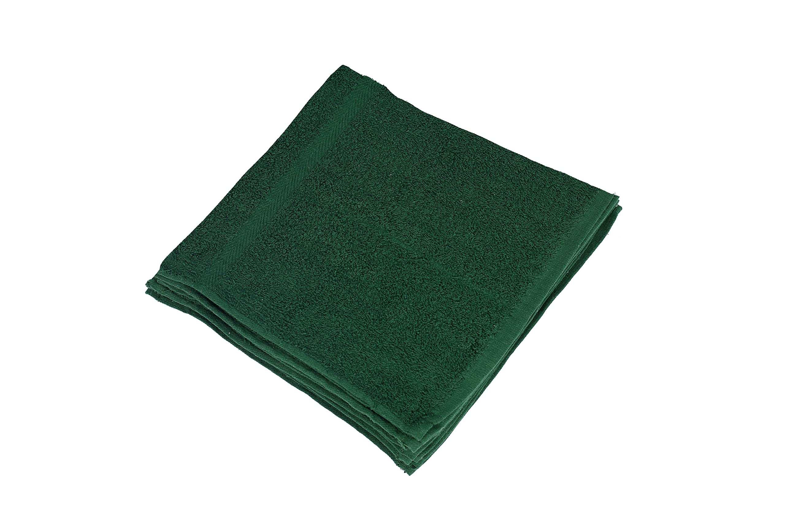 Linteum Textile 12 Piece Face Towel Set, 12x12 Inch, 100% Soft Cotton 16  Single Ring Spun Washcloths Absorbent Durable Face Towel (Navy Blue)