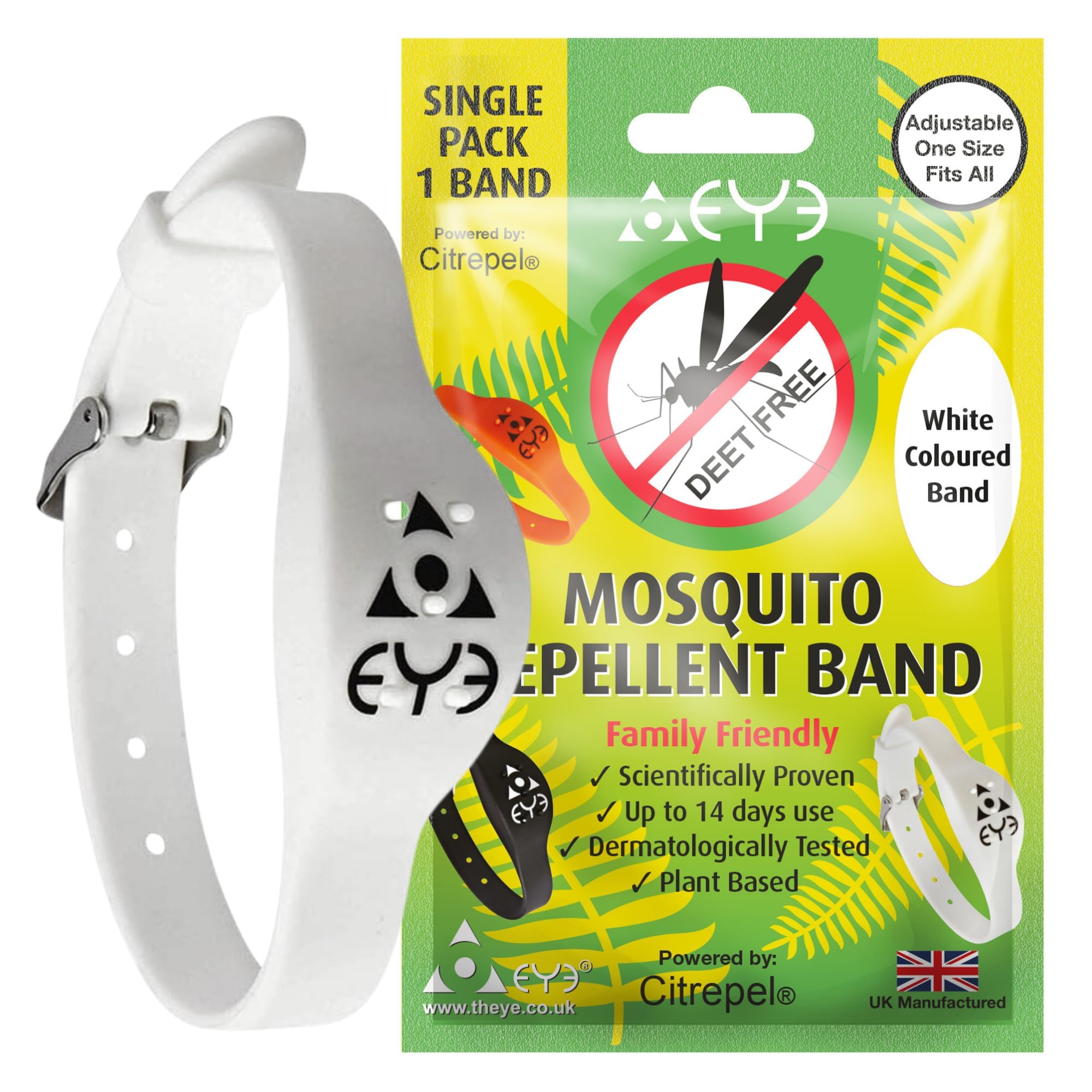 Natural Anti Mosquito Insect & Bug Repellent Bracelet Band DEET Free Safe  for Kids & Adults Travel Size Repellent Outdoor Mosquito Control a Must Have  Camping Hiking Fishing Accessories, 5 Pack 