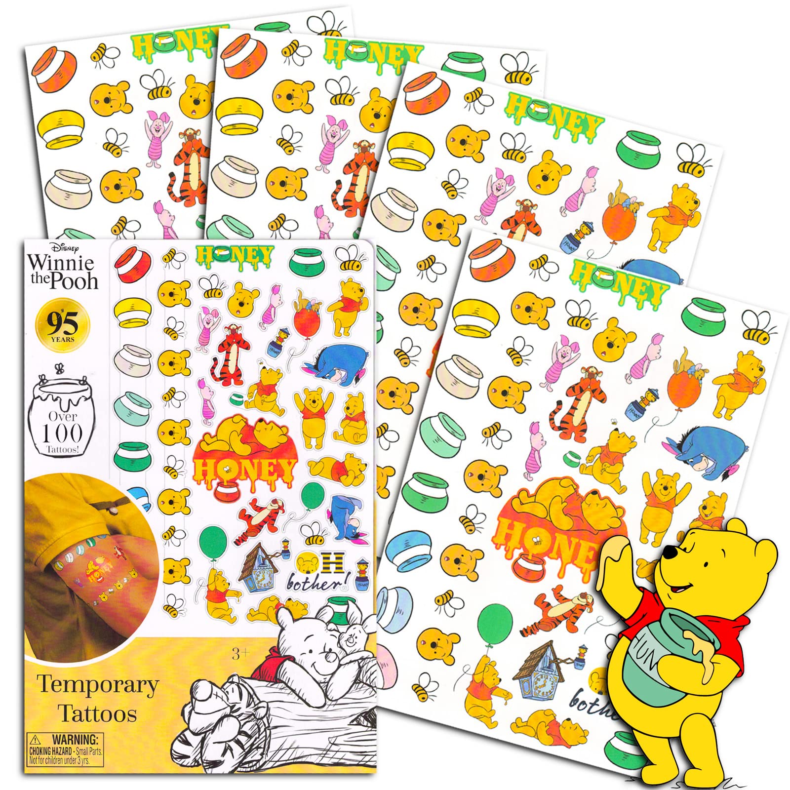 Disney Winnie the Pooh Tattoos Bundle 100+ Pooh Tattoos Temporary