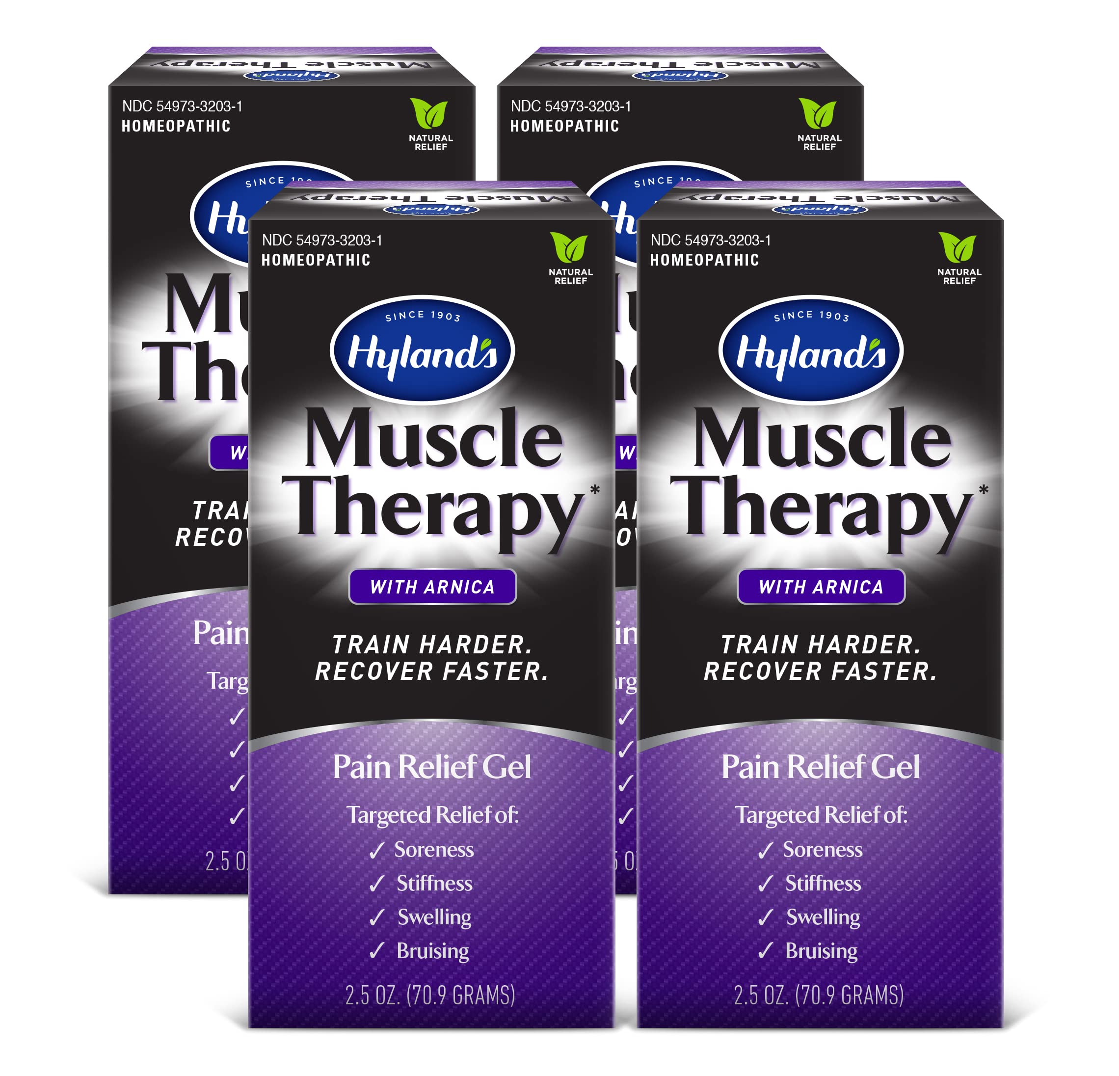 Hyland's Muscle Therapy Gel with Arnica Pack of 4