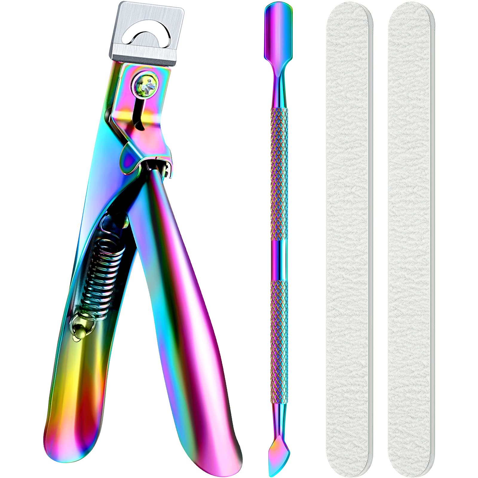 Stainless Steel Nail Clippers Cutter Trimmer Manicure Scissors