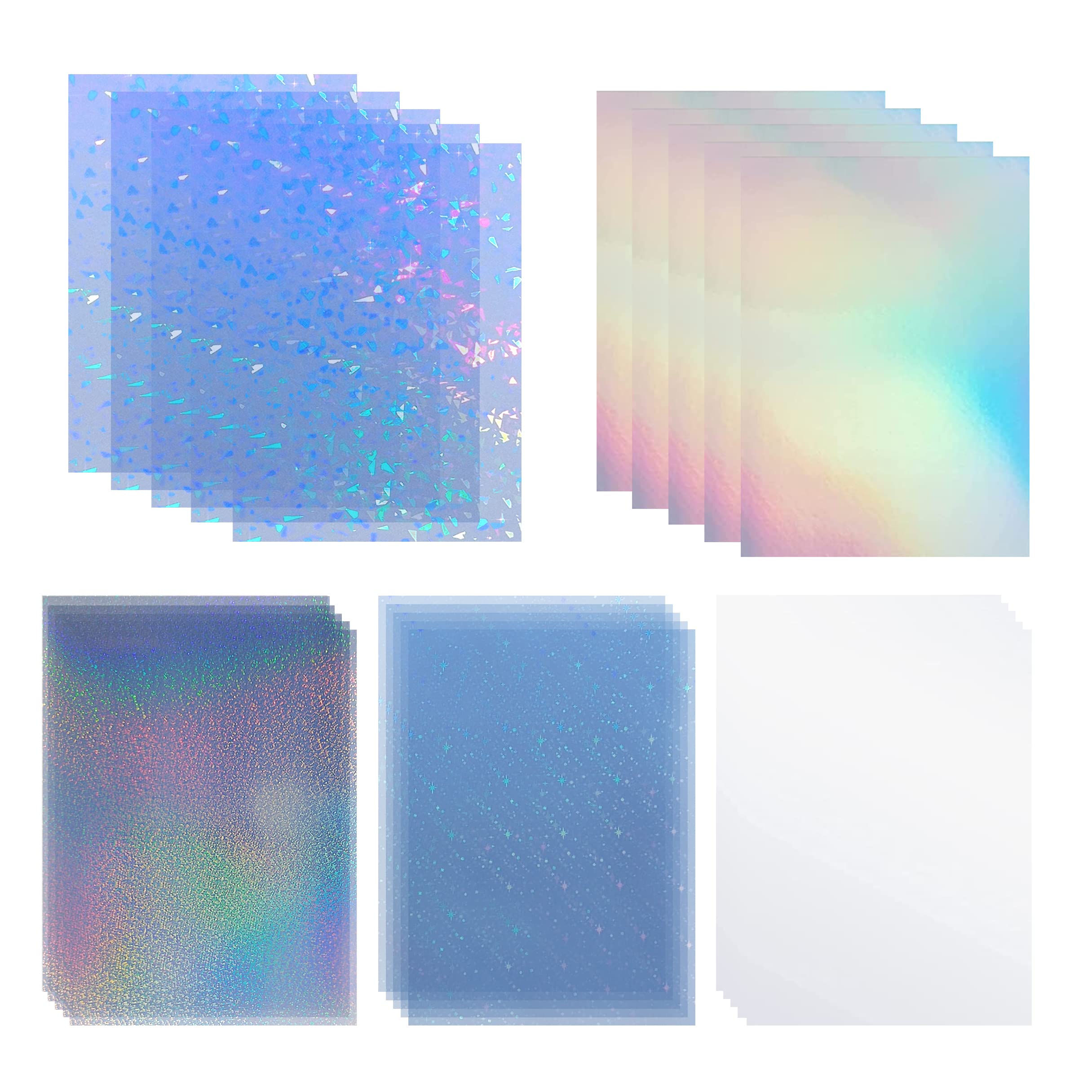 Holographic Iridescent Transparer Clear Tarpaulin Orignal Colour