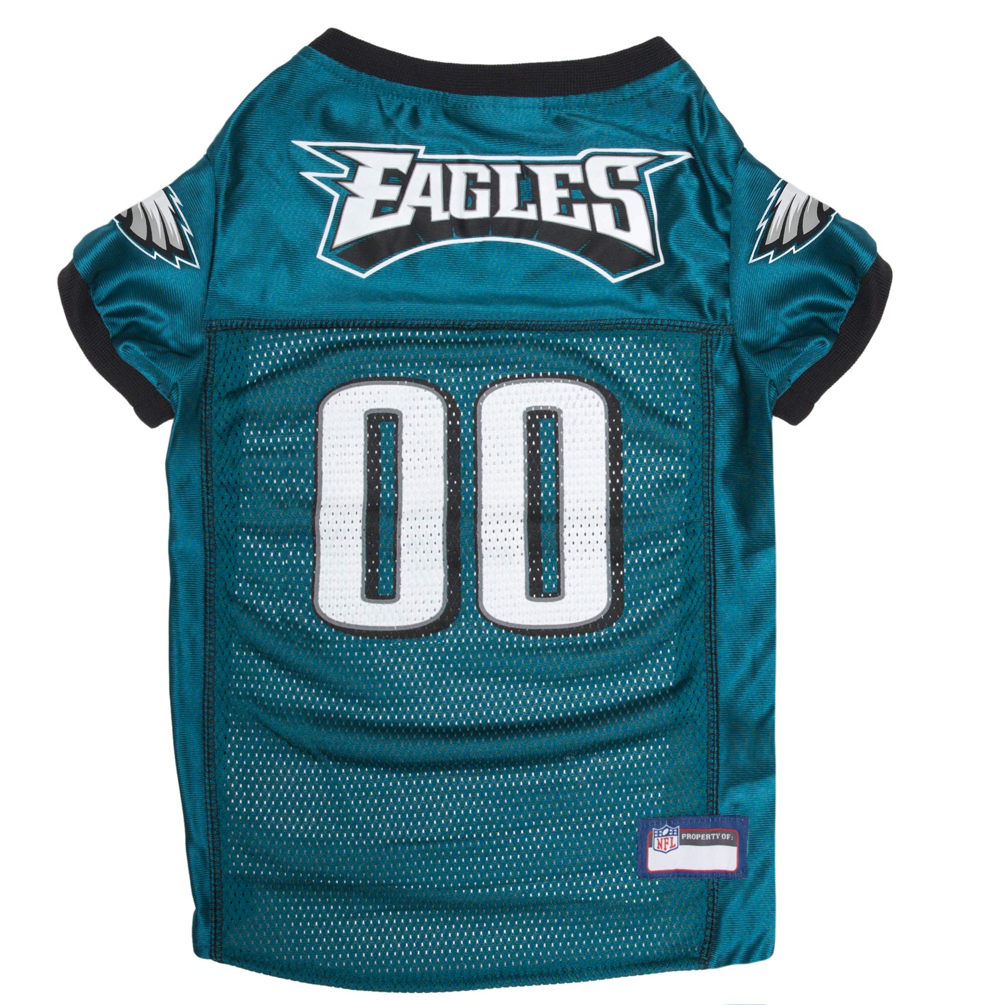 NFL Philadelphia Eagles Dog Jersey, Size: XX-Large. Best Football Jersey  Costume for Dogs & Cats.