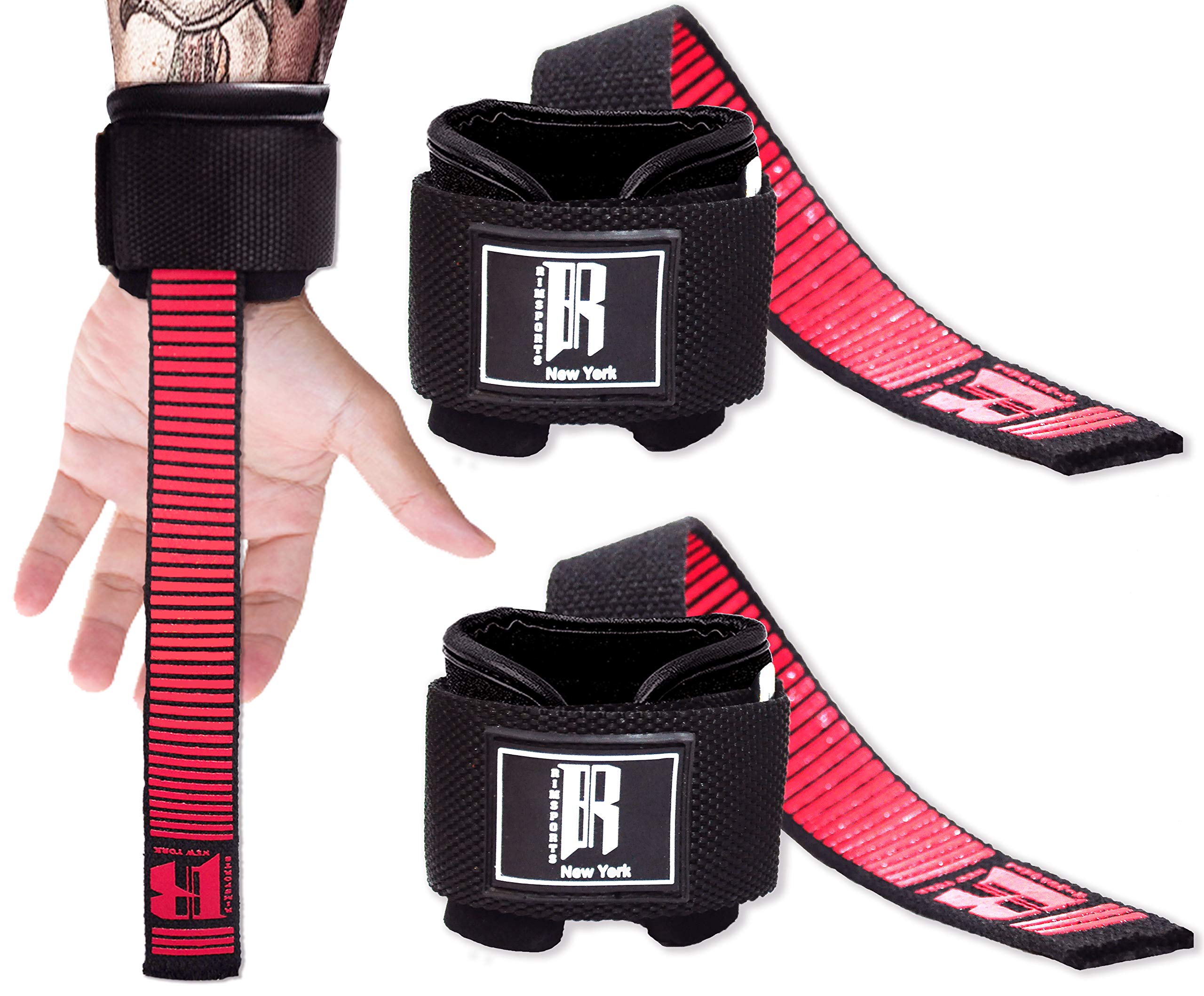 Gym Weight Lifting Straps - 24 Wrist Wraps Wrist Straps for Weightlifting  Men & Women, Deadlift Straps Accessories with Thick Protection Pad for  Strength Training Equipment, Powerlifting - Yahoo Shopping