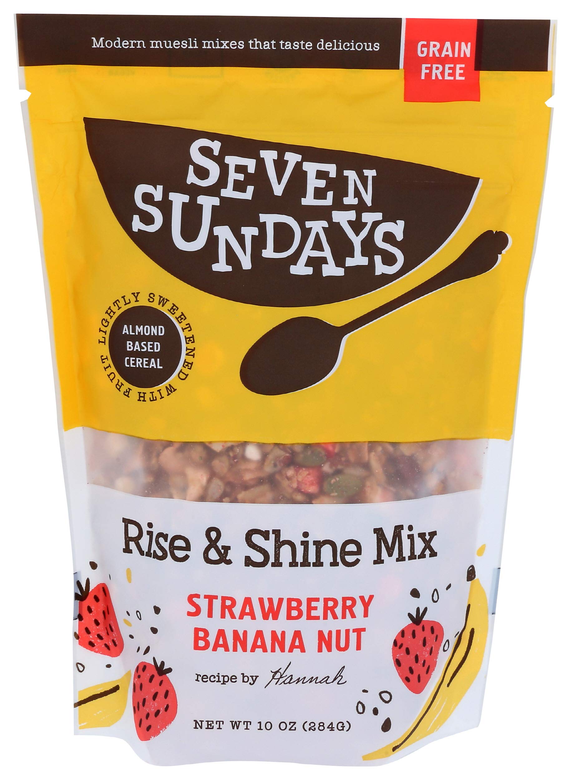 Seven Sundays Keto Rise & Shine Muesli Cereal (10 oz, 1 bag) | 5G