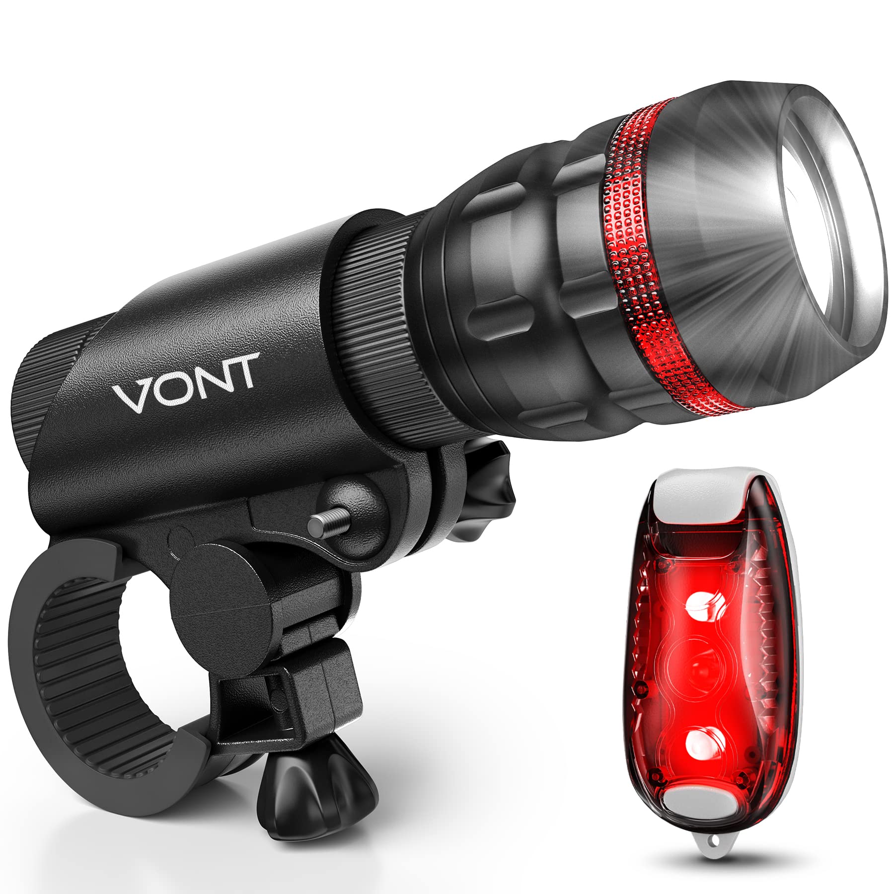 Vont Bike Lights Bicycle Light Installs in Seconds Without Tools