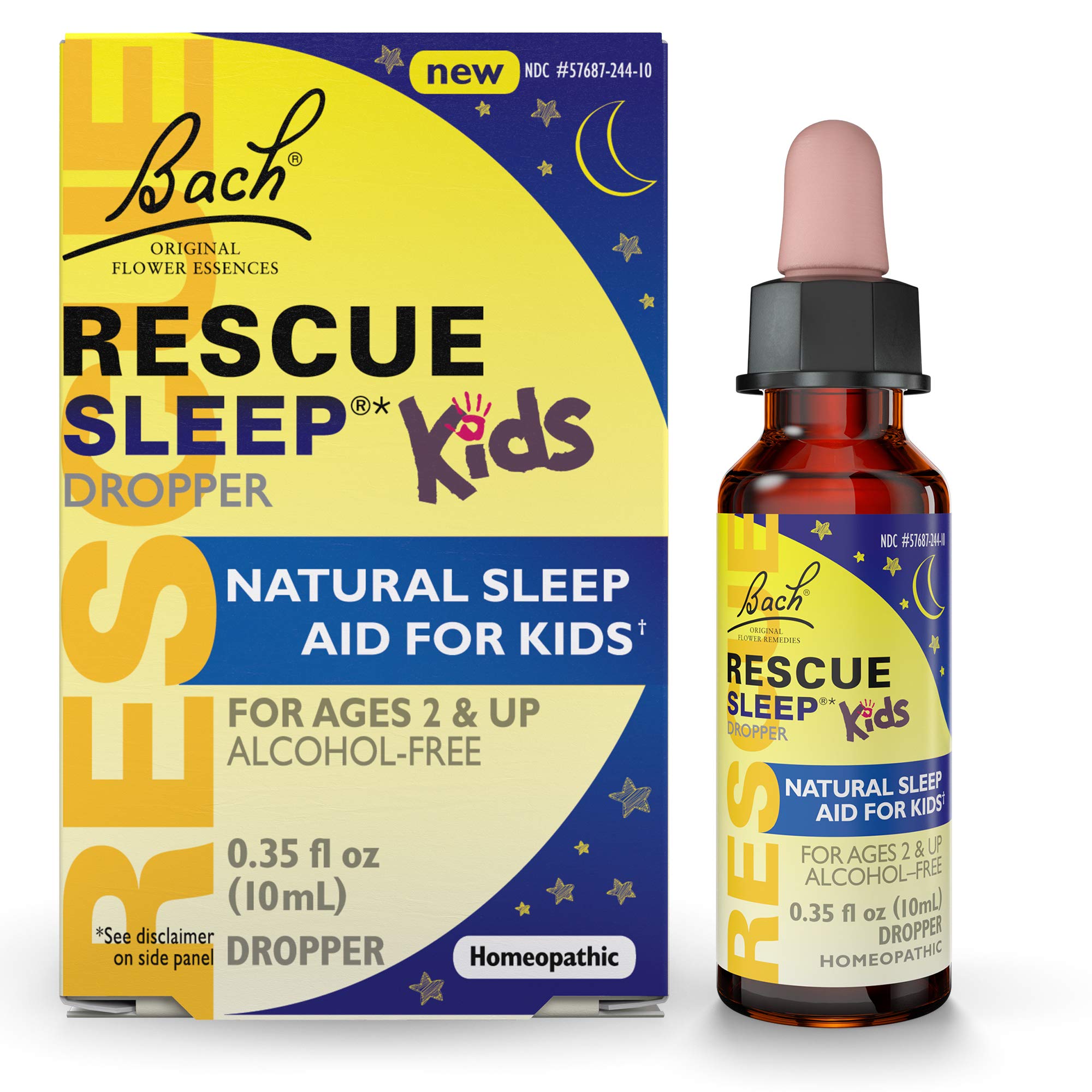  Bach RESCUE REMEDY Dropper 20mL, Natural Stress Relief,  Homeopathic Flower Essence, Vegan, Gluten & Sugar-Free, Non-Habit Forming :  Health & Household
