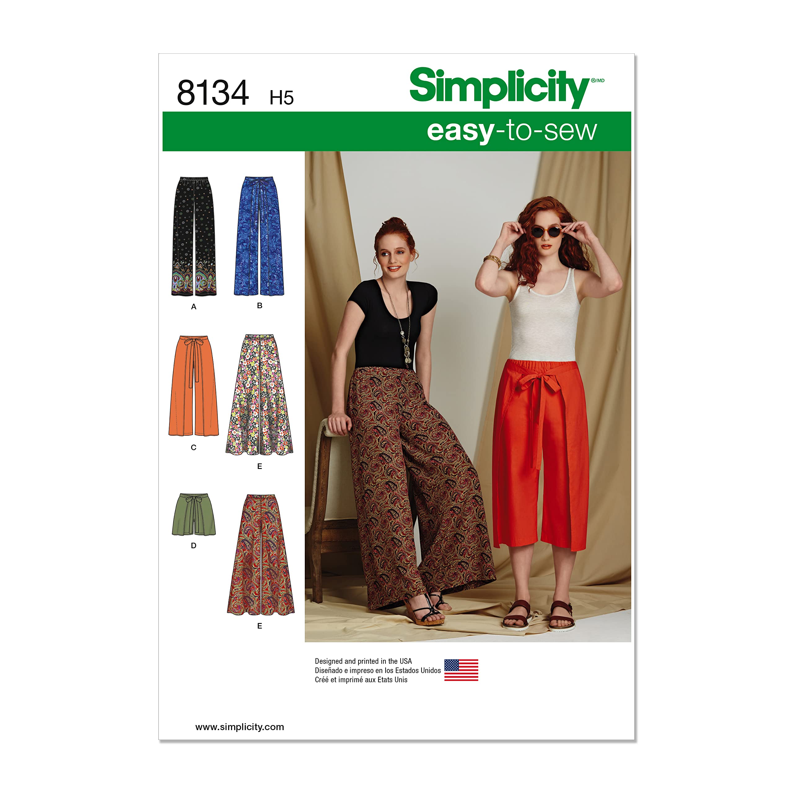 Simplicity 2318 Men & Boys Pajamas (c. 2010) Men and Boy Sizes Small, –  TooHipChicks