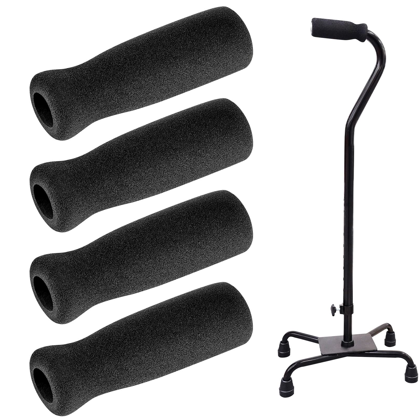 Cane Grip Replacement Cane Grip Foam Cane Handle Grip Replacement Offset Cane Grips Walking Cane 3410