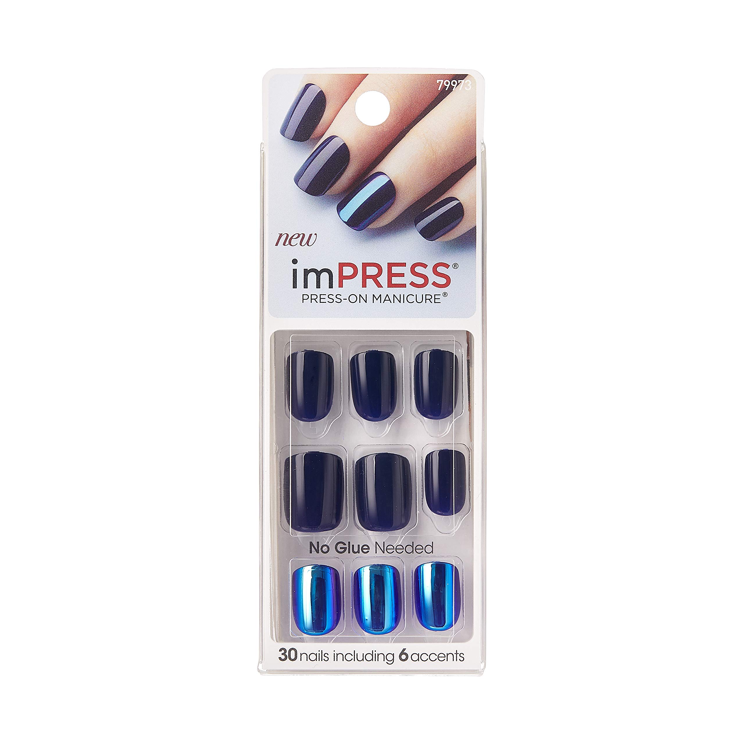 KISS imPRESS Press-On Manicure 30 Nails - (BIPA240)