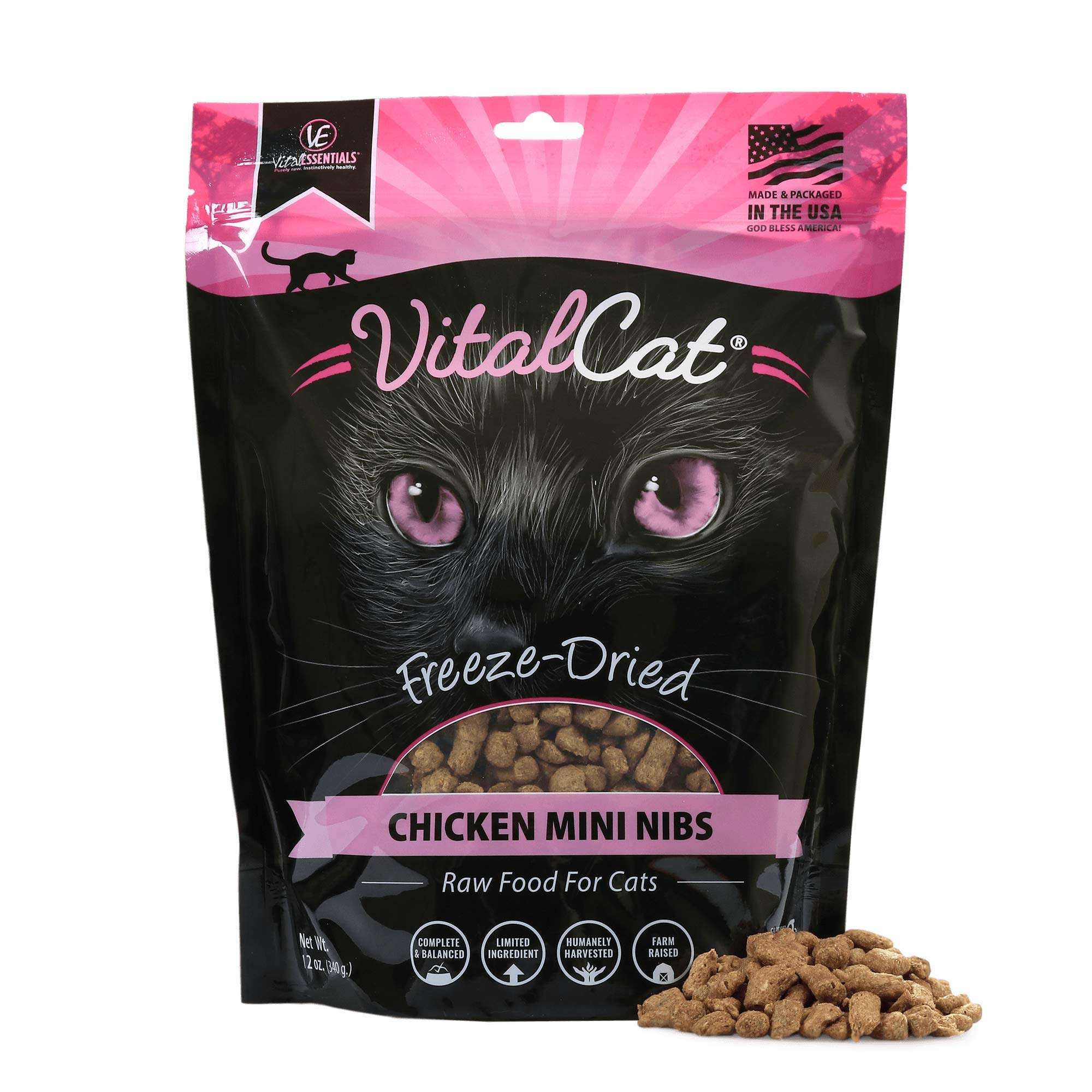 vital essentials freeze dried dog food mini nibs