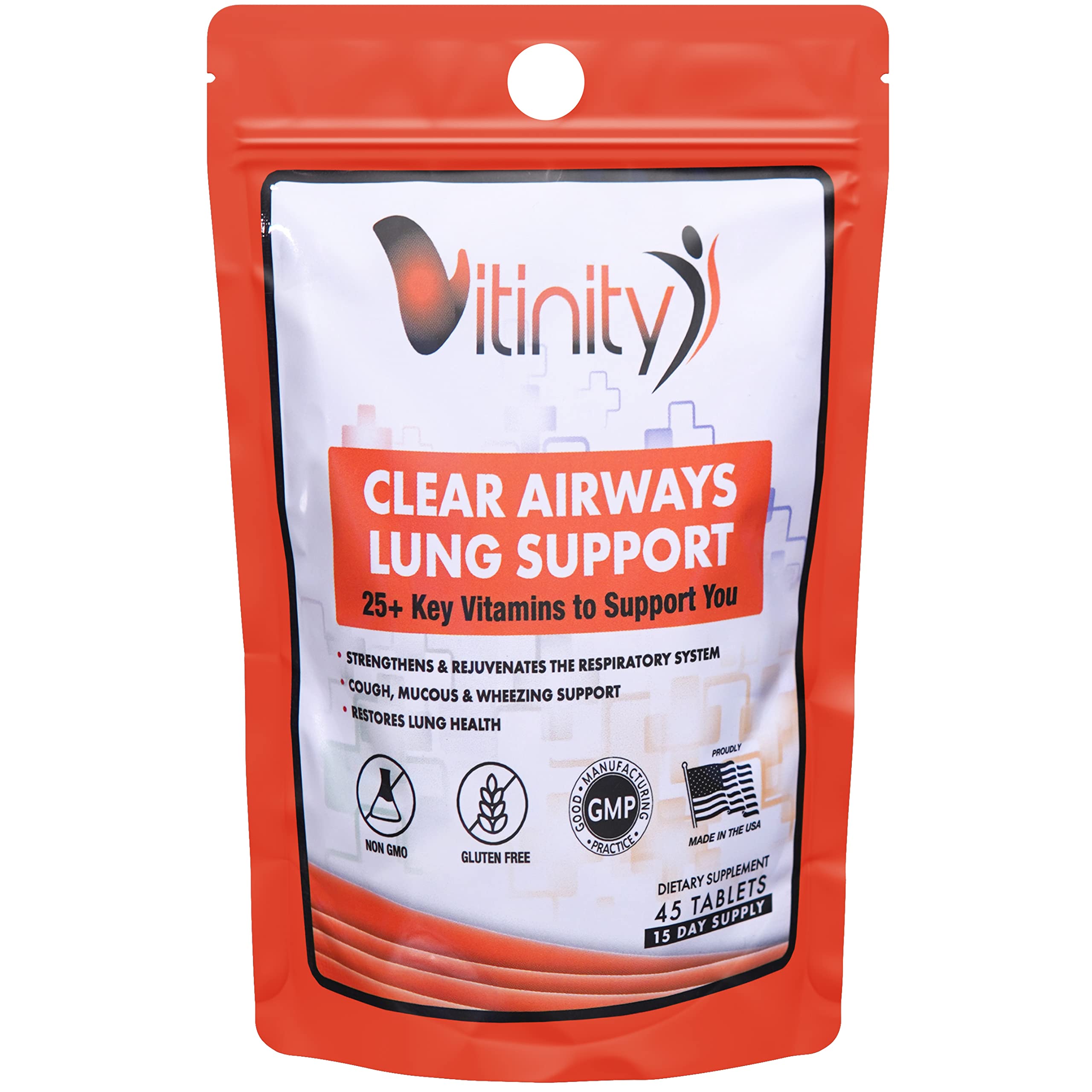 Lung Cleanse & Respiratory Support Supplement-Natural Lung Health Complex-Lung  Detox for Those with Breathing