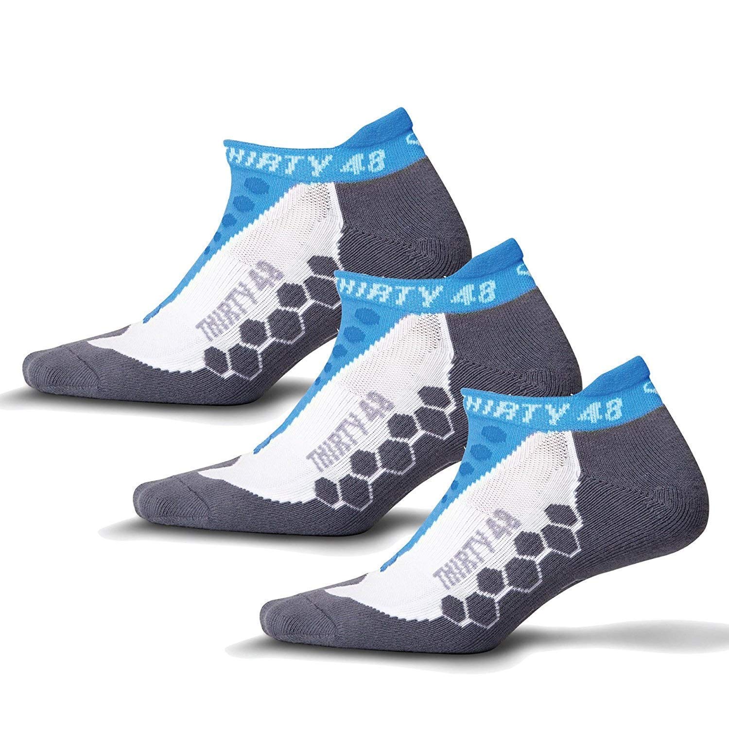 Thirty48 Running Socks for Men and Women Features Coolmax Fabric