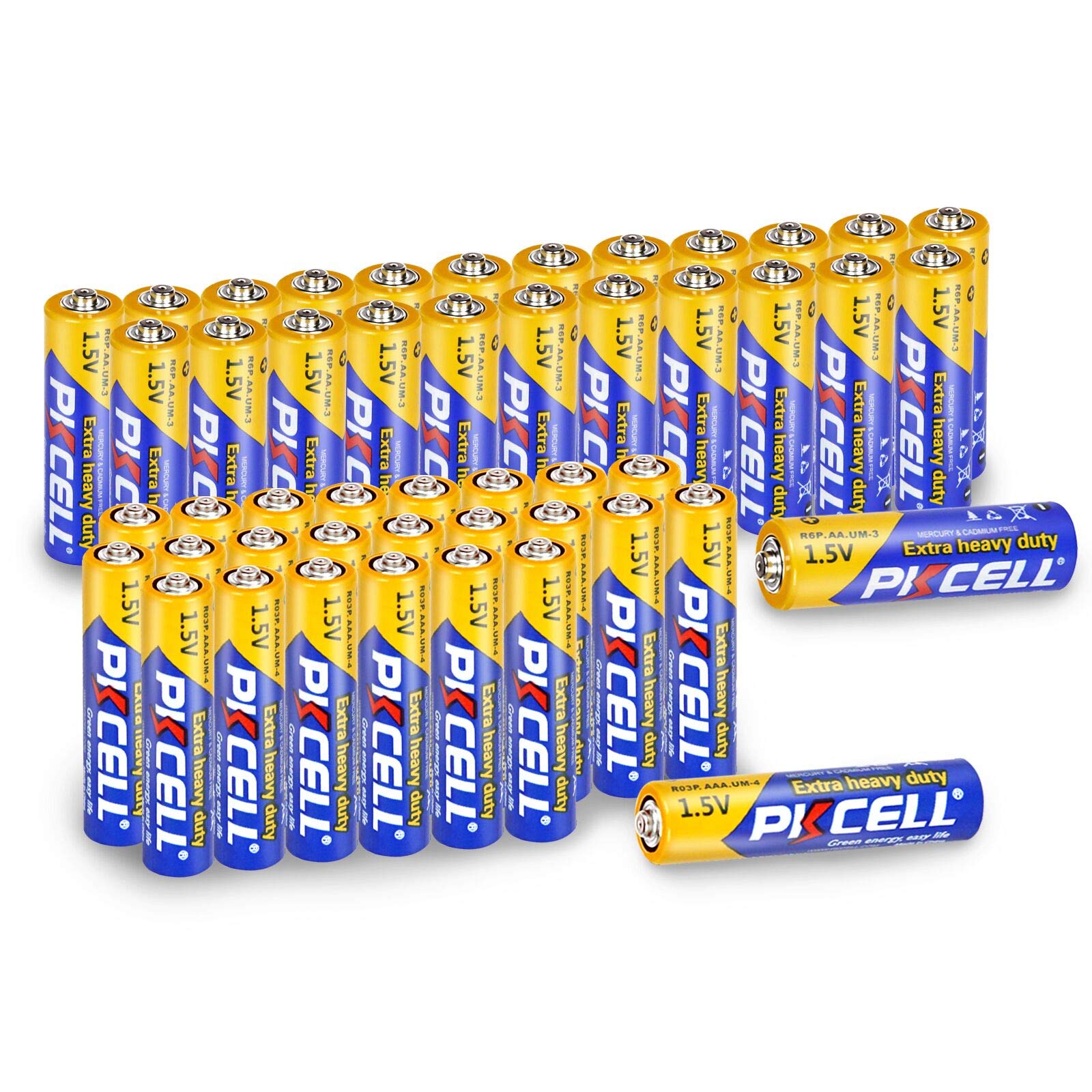 AAA Zinc Chloride Batteries, 24 Pack