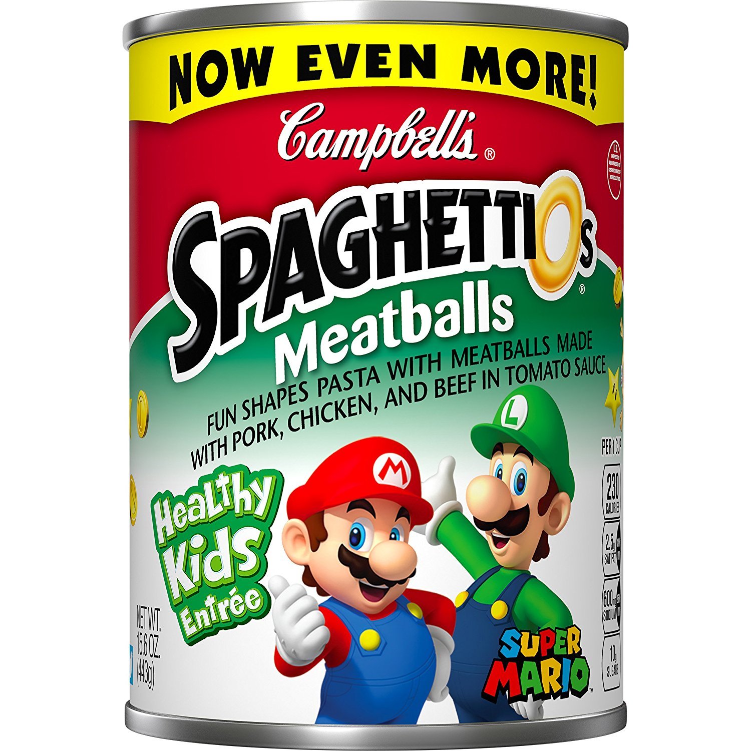 SpaghettiOs Canned Pasta with Franks, 15.6 oz Can 