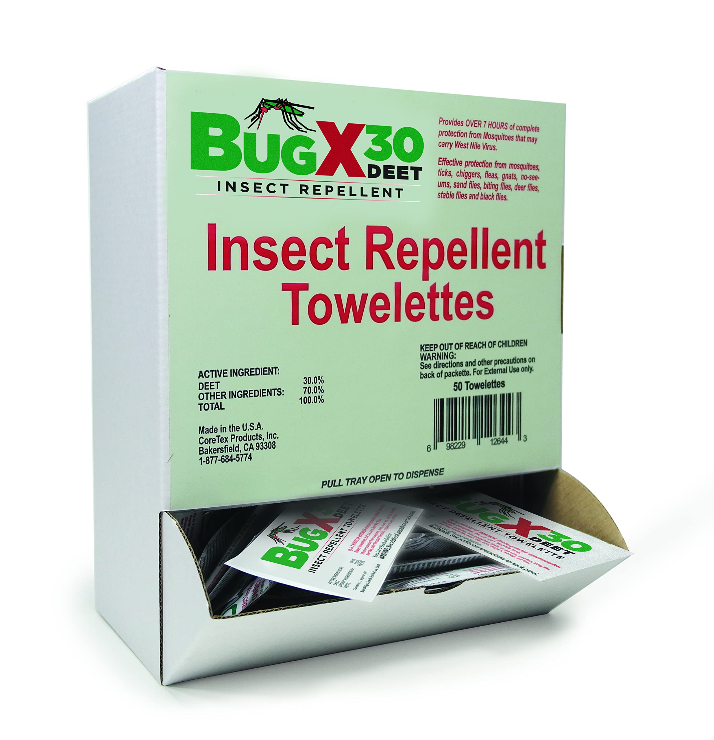 Insect Repellent Towelettes 50 Pack   81on13v4O6L 