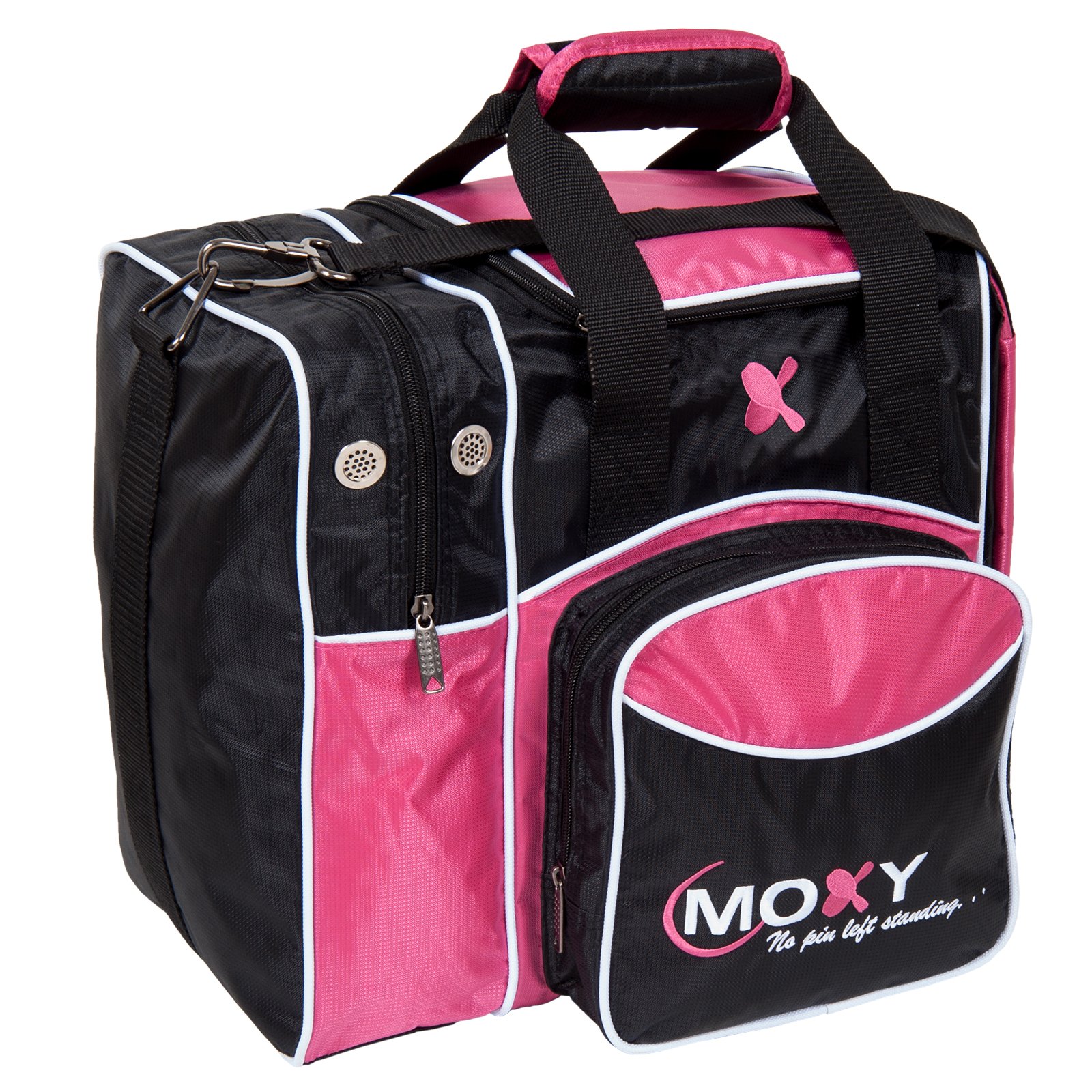Moxy Double Roller Bowling Bag- Pink/Black