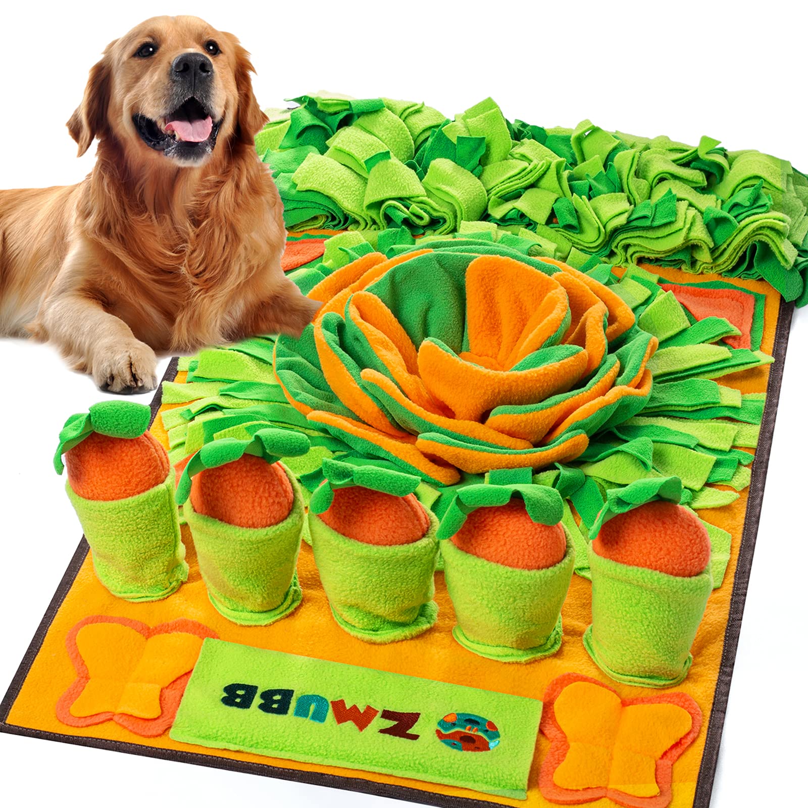 Greenvine Snuffle Mat for Dogs Slow Feeder Interactive Dog Digging Toy