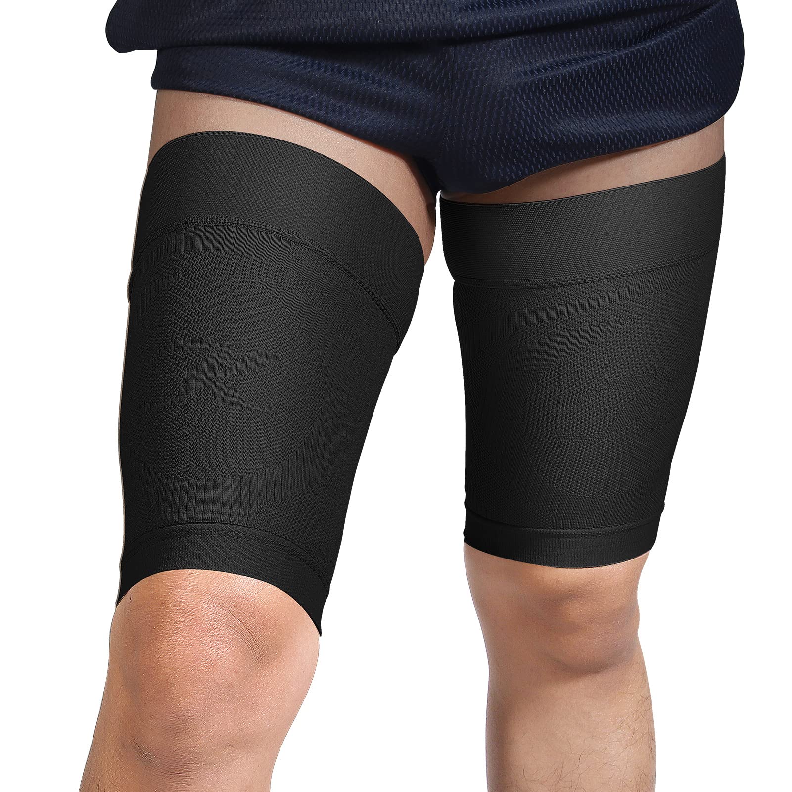 Compression Thigh Support Sleeve Hamstring Brace Sport Upper Leg