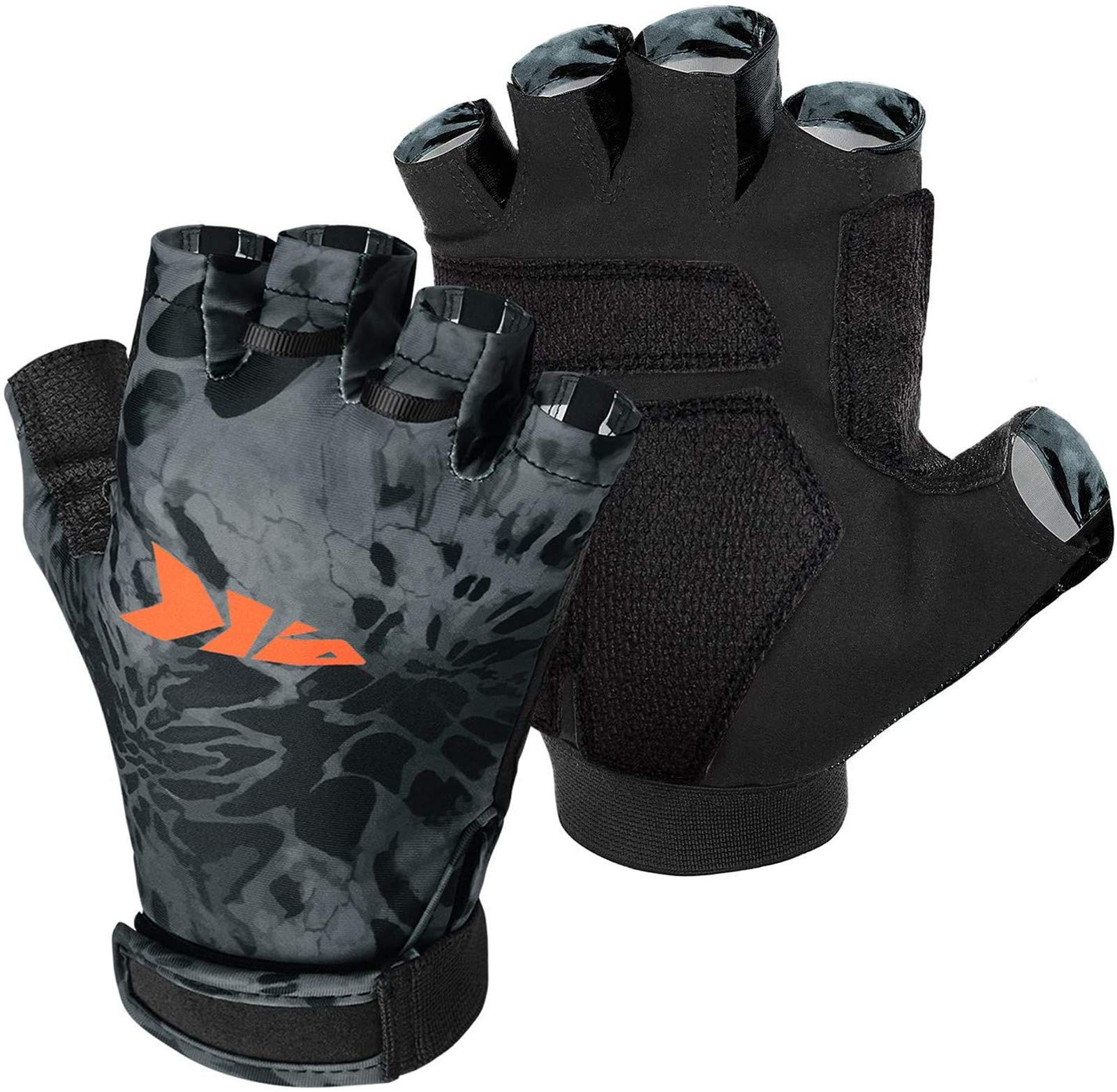 KastKing Sol Armis Sun Gloves UPF50+ Fishing Gloves UV