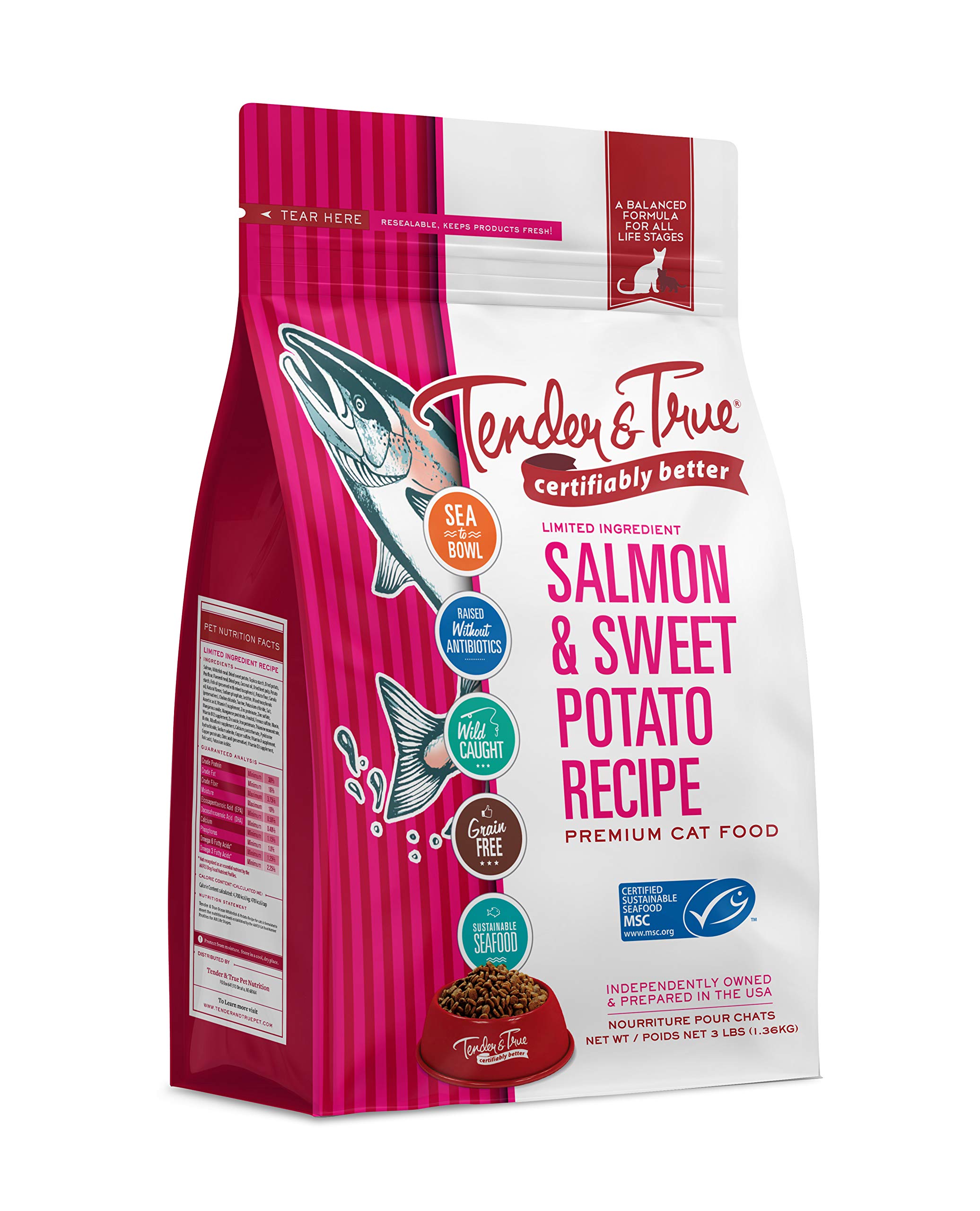 Tender True Pet Nutrition Wild Caught Salmon Sweet Potato