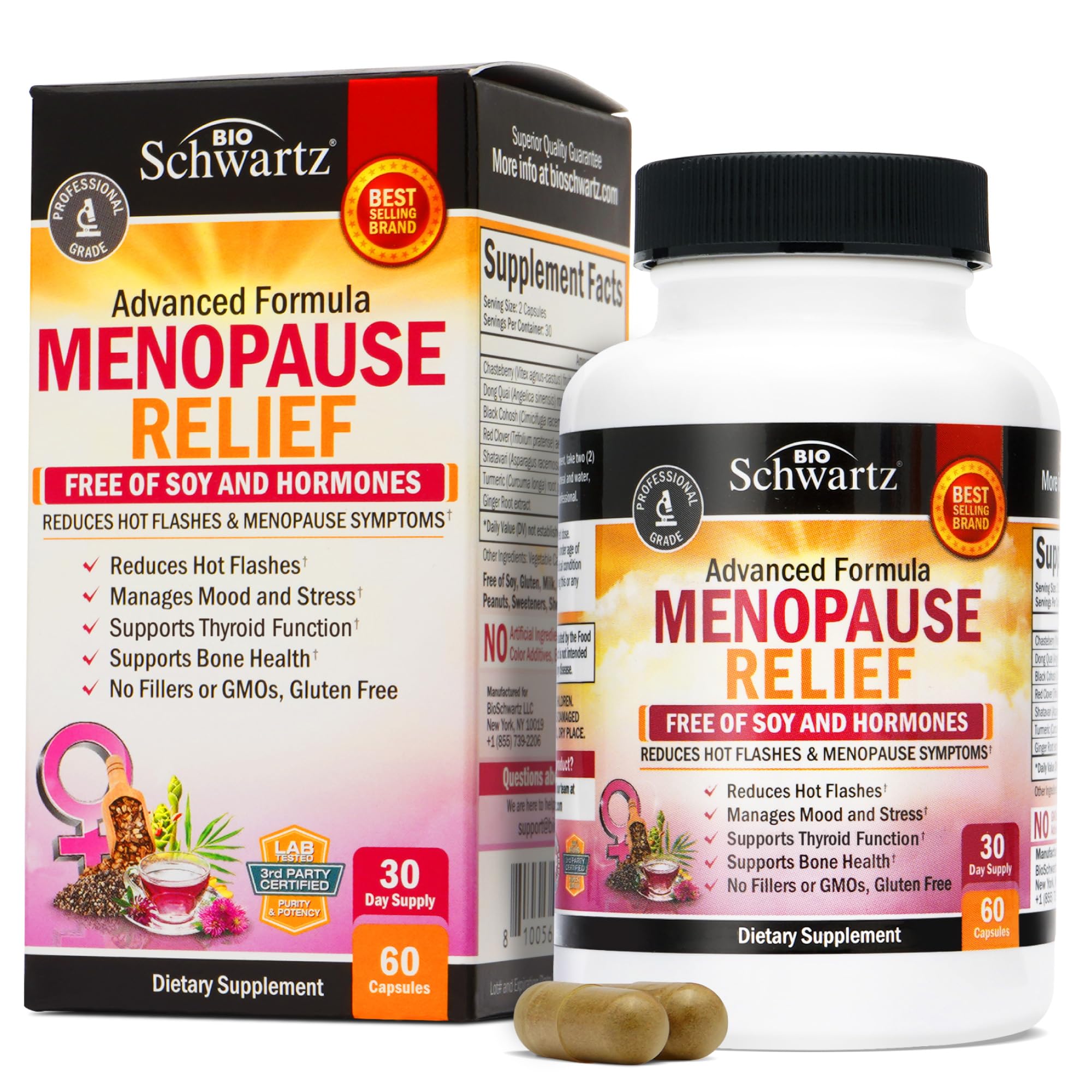 Herbal menopause relief