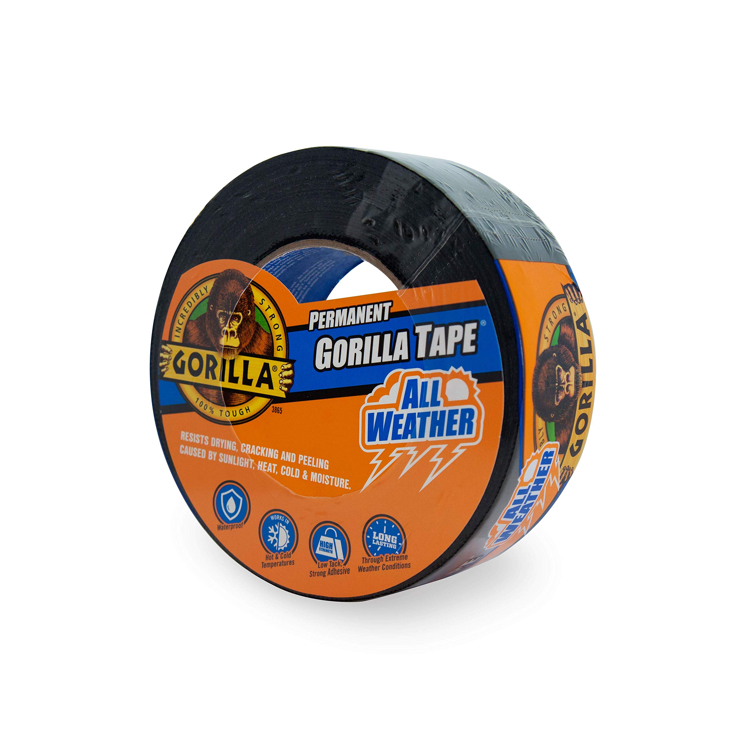 Gorilla Tough & Wide Duct Tape Black