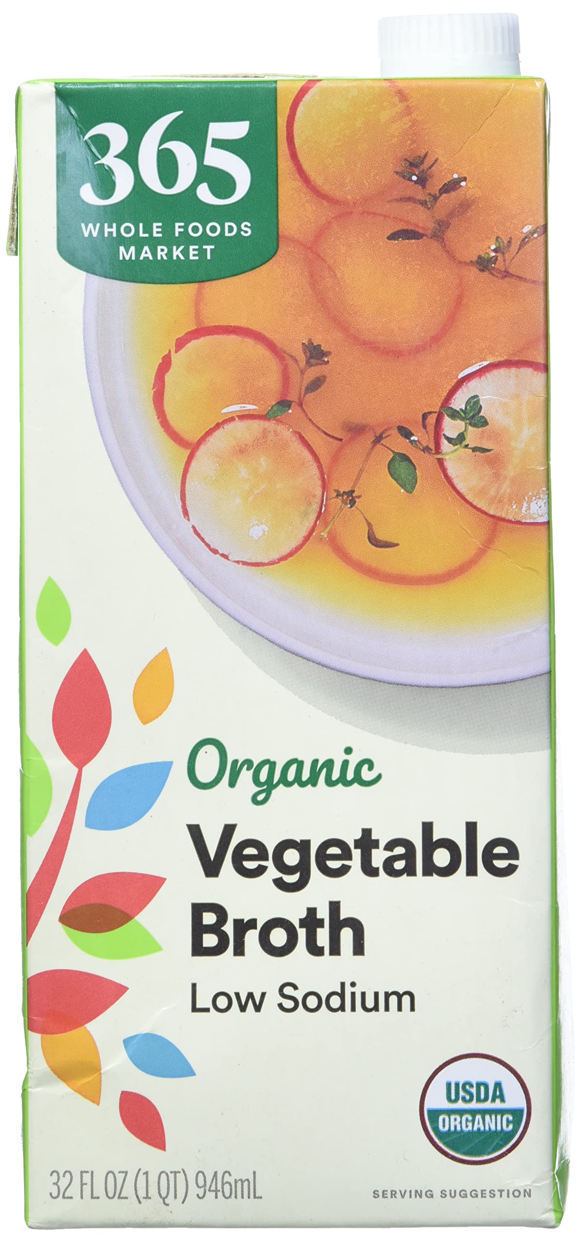  365 by Whole Foods Market, Organic Vegetable Broth, 32 Fl Oz