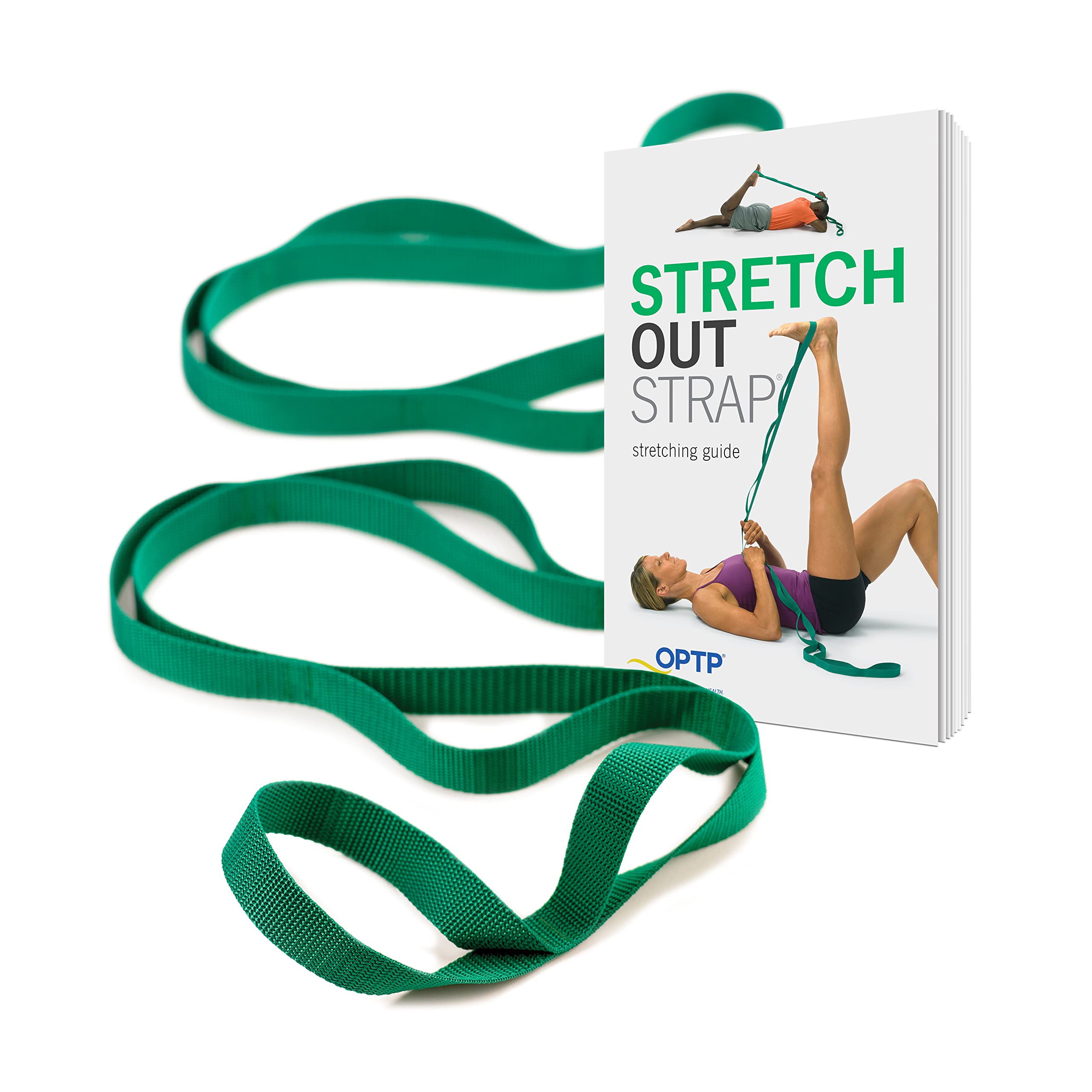 The Original Stretch Out Strap with Exercise Book Made in the USA