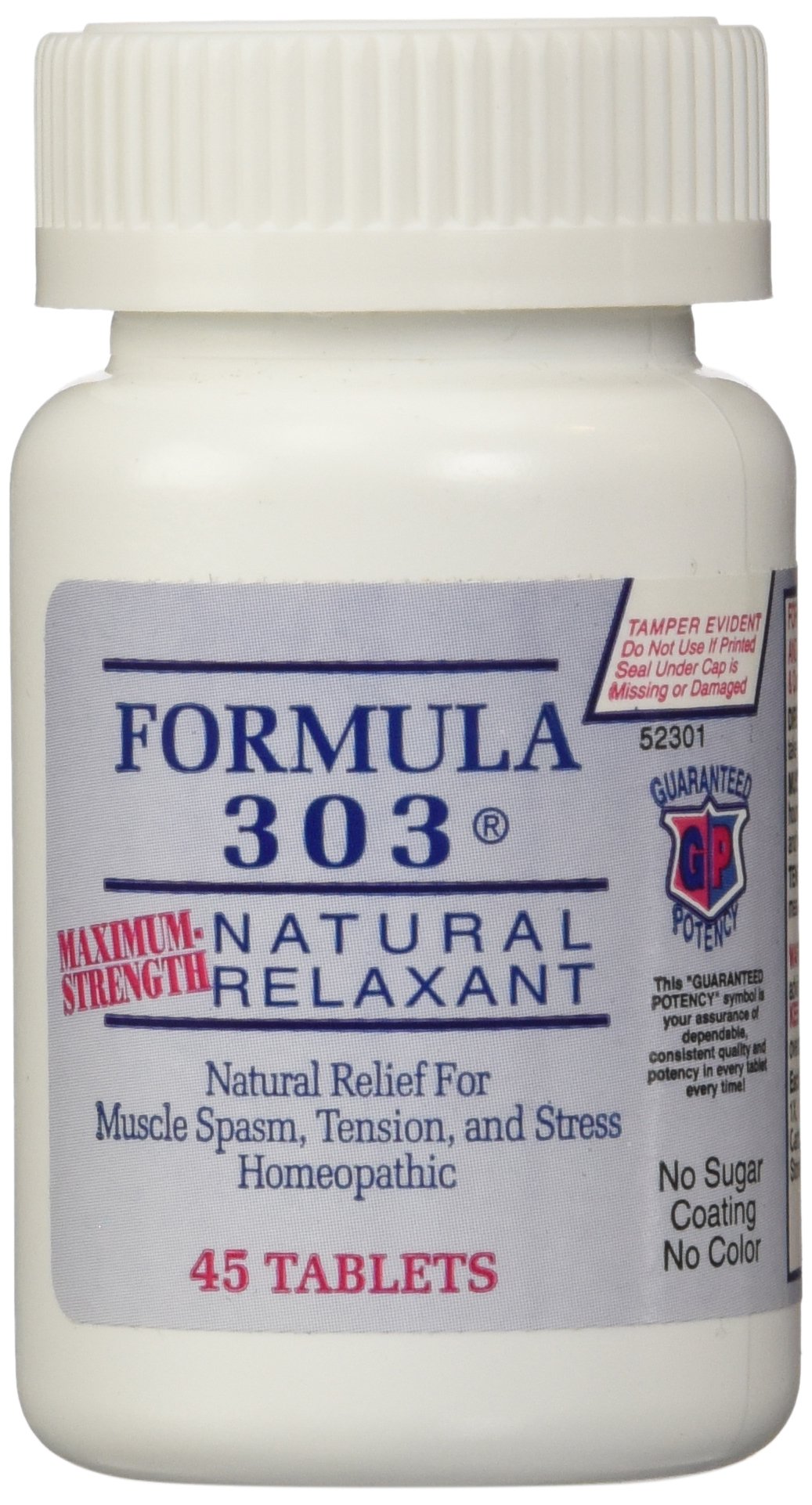 Formula 303 All-Natural Muscle Relaxant at Auth Chiropractic & Vitality