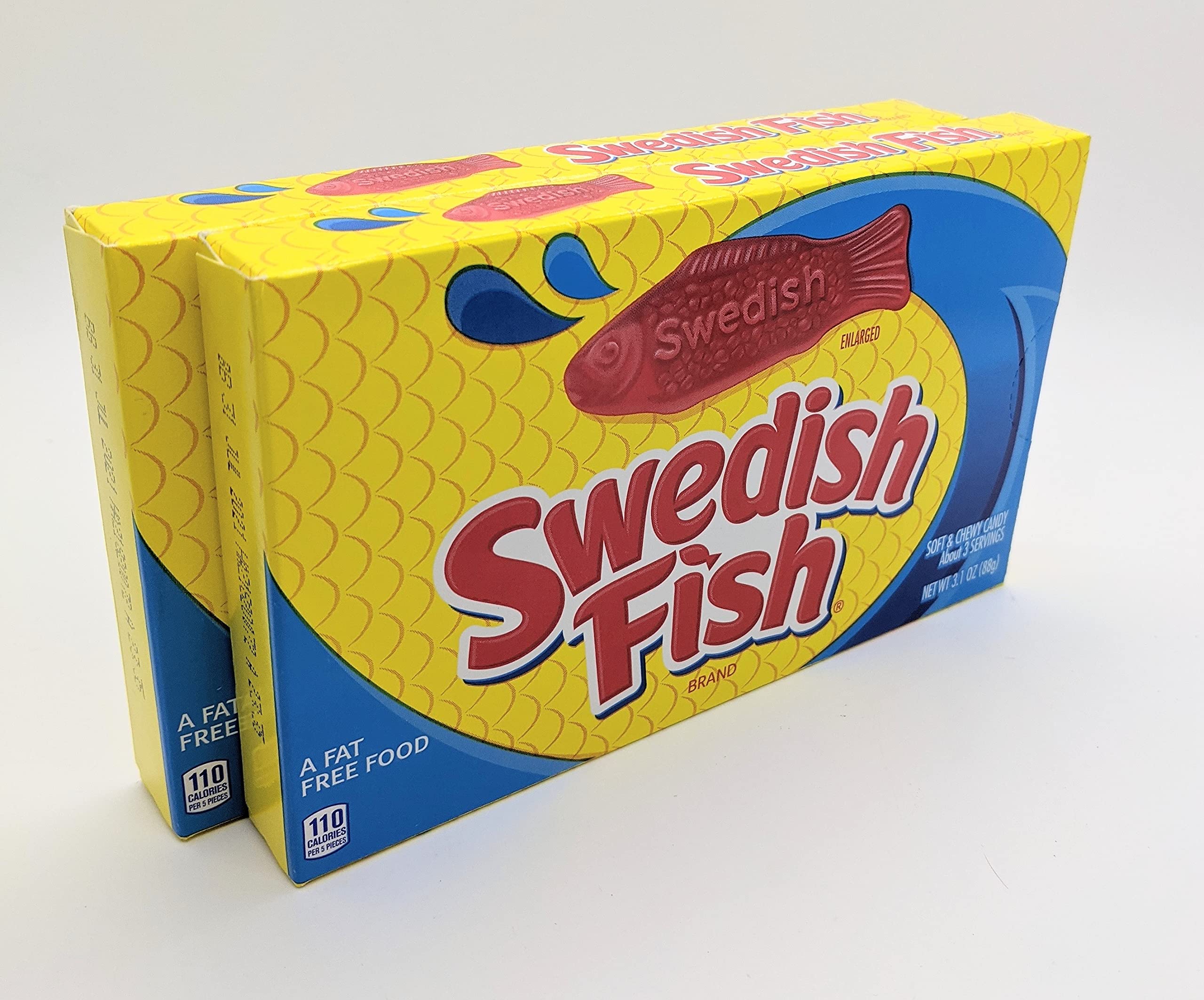 Swedish Fish Soft and Chewy Candy - 3.1 oz box