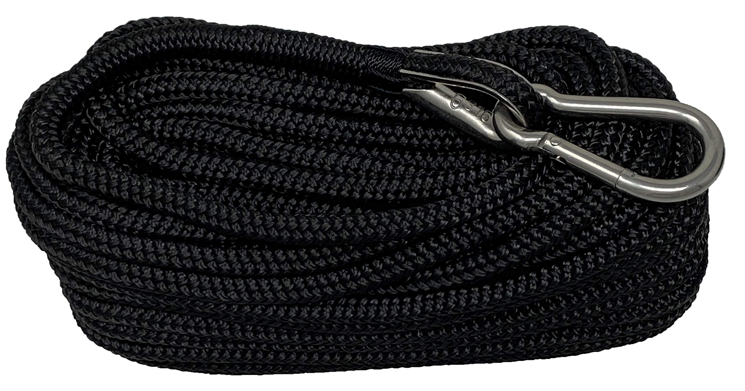 Rainier Supply Co. Boat Anchor Line - 50 ft x 1/4 inch Anchor Rope - Double  Braided
