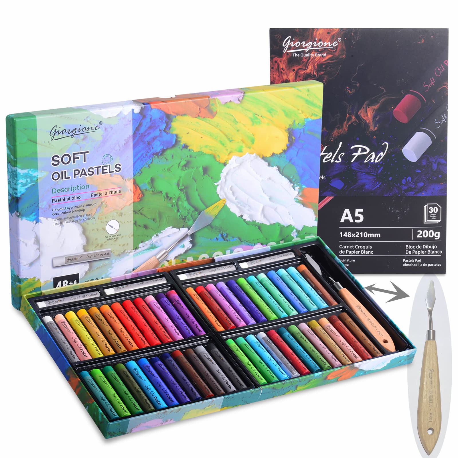 My art supplies  Soft pastels, pastel paper, pastel pencils 