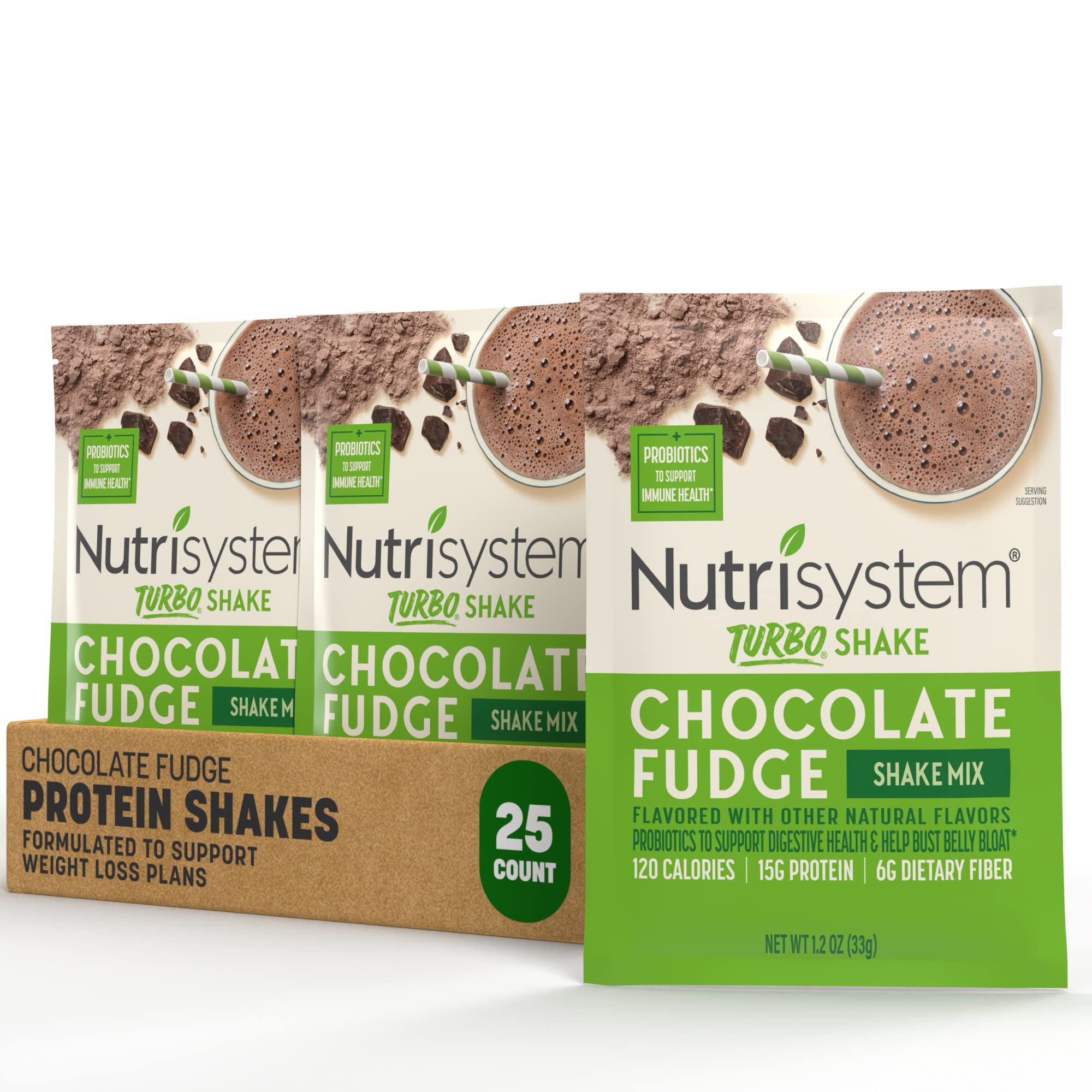 Generic Nutrisystem Nutricrush Chocolate Shake Mix, 1.4 oz, 5