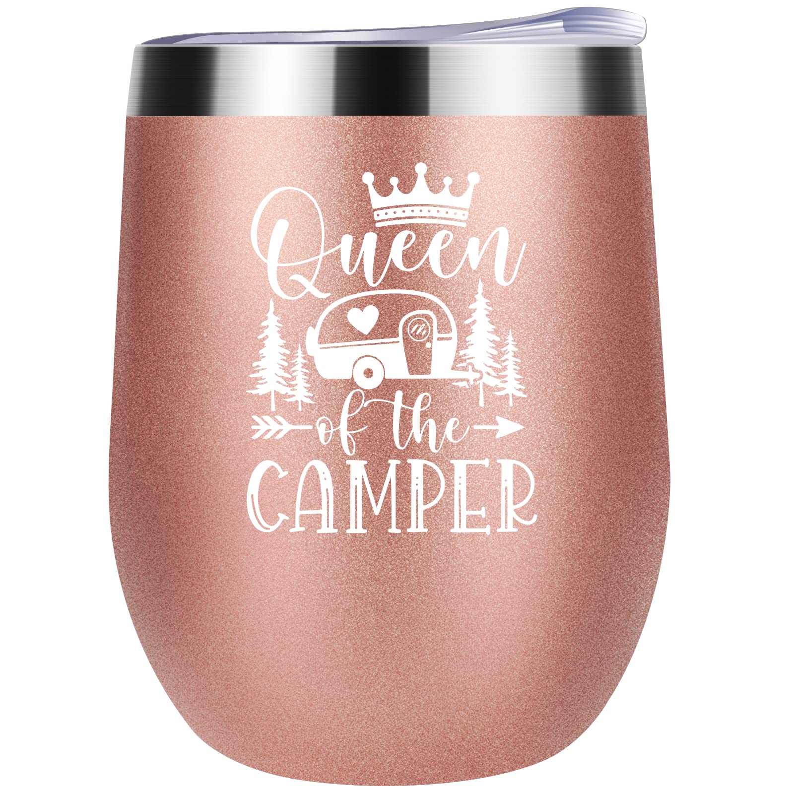 Happy Camper - RV Camping - Engraved YETI Tumbler