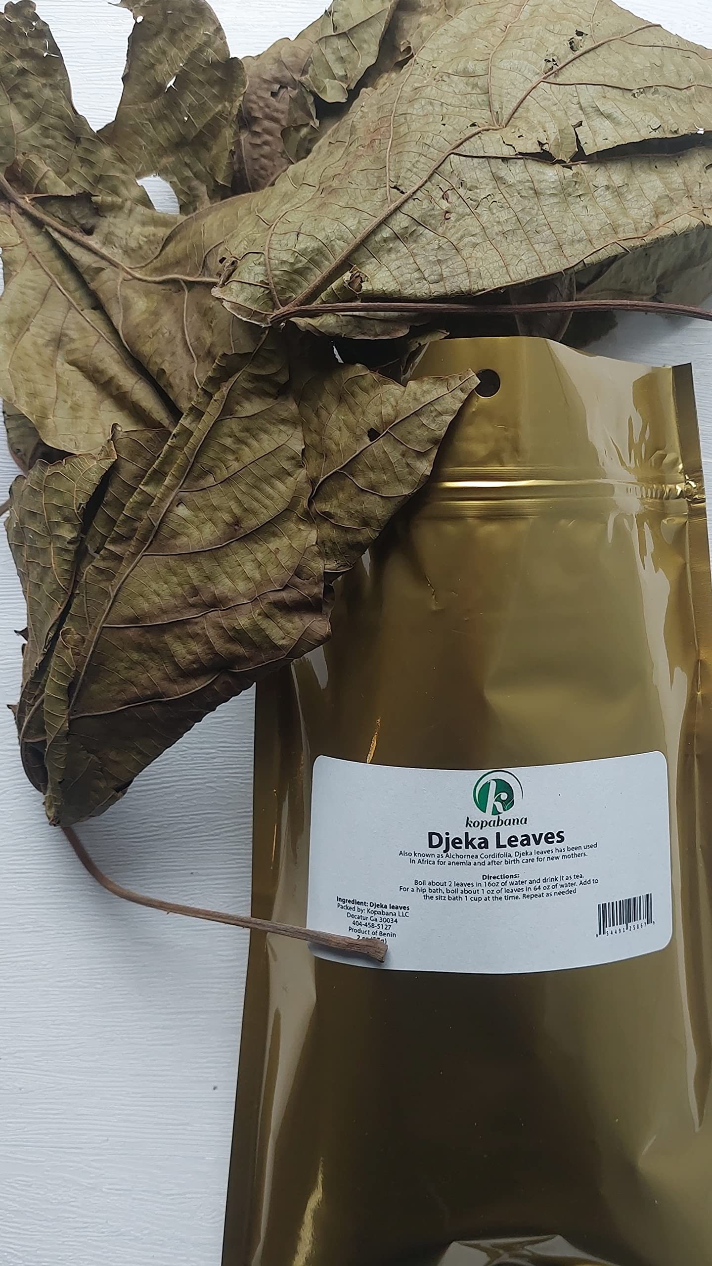 Dried Djeka Leaves- Feuille de Djeka – TinaKKollection