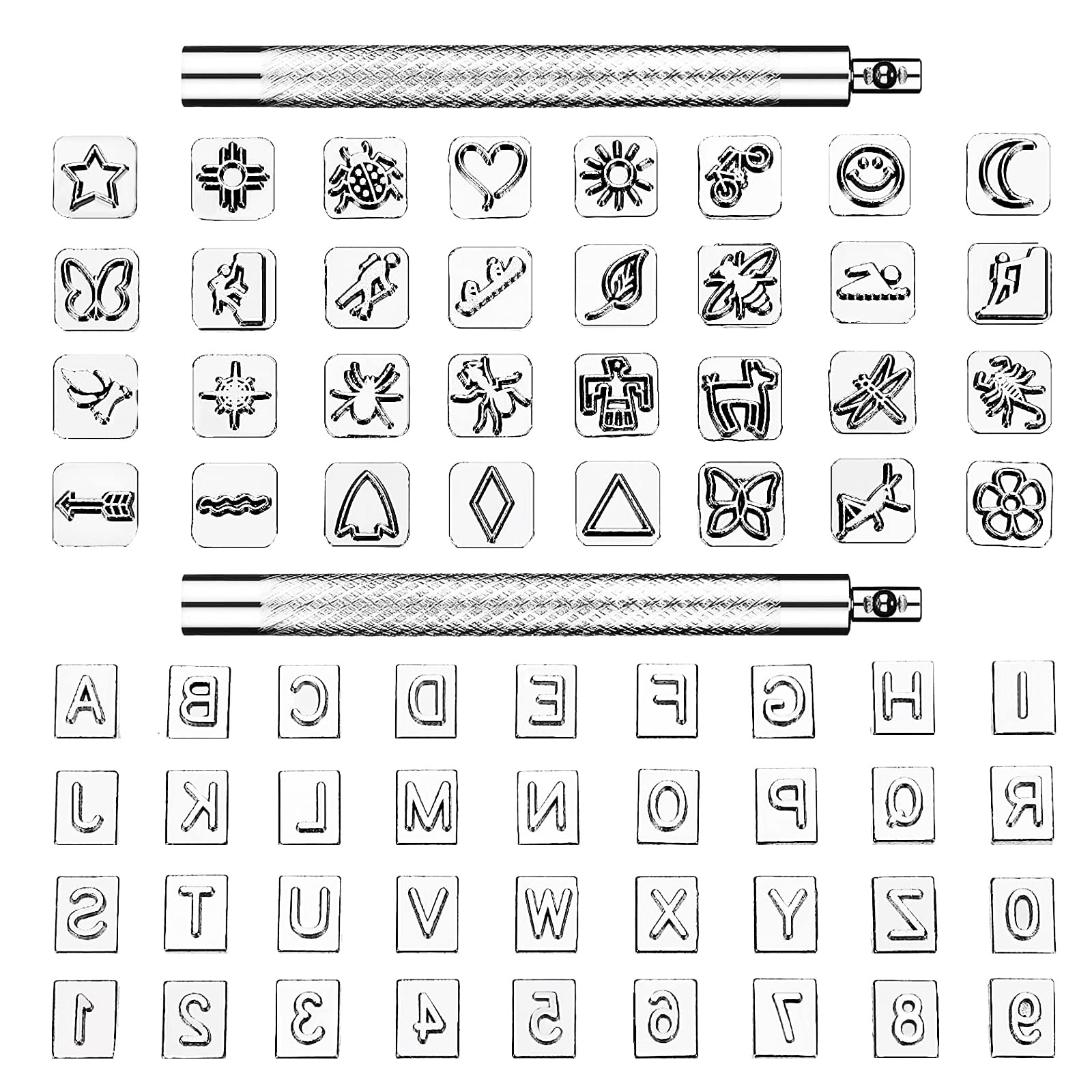 Leather Stamping Letters 6mm  Alphabet Letter Number Kit