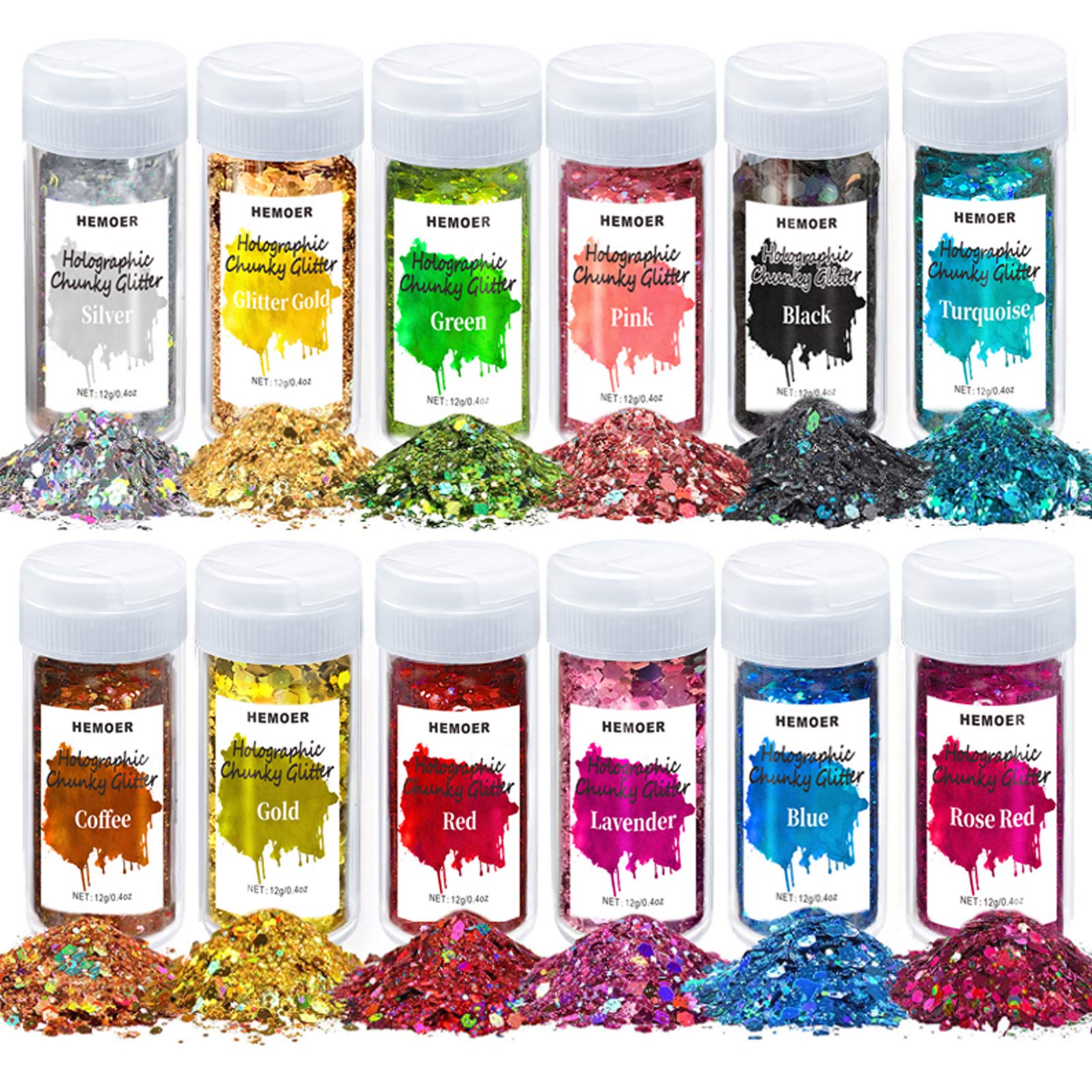 Glitter - 1 LB Red Fine Glitter Shaker, Glitter for Resin, Glitter for  Crafts, Extra Fine Glitter for Scrapbooking and Art and Craft Supplies, The